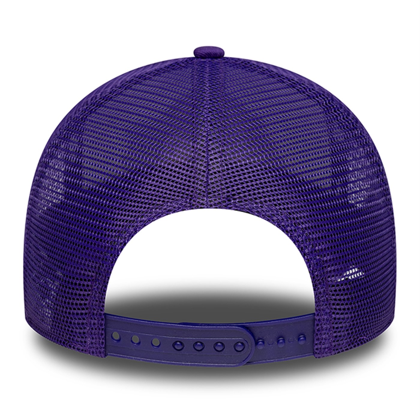 Bone New Era 9FORTY A-Frame Trucker NBA Los Angeles Lakers Side Patch Roxo 5