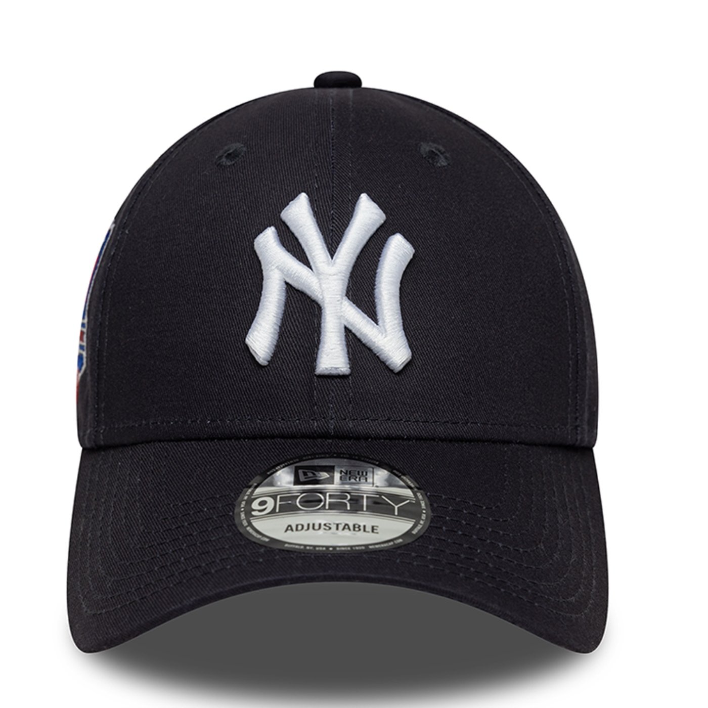 Bone New Era 9FORTY MLB New York Yankees Patch Lateral Marinho 2