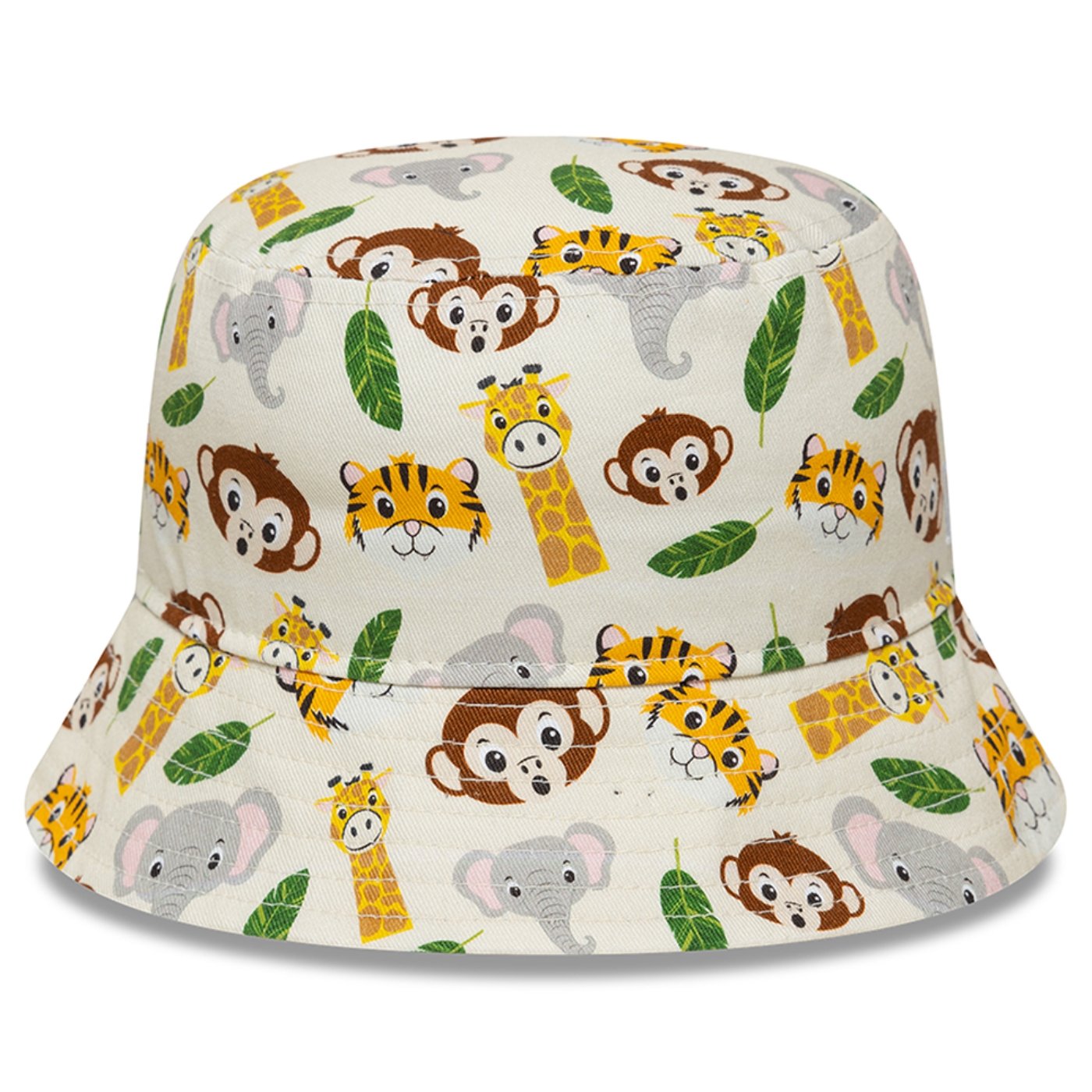 Chapeu New Era Bucket Infantil Animal Icon Bege 2