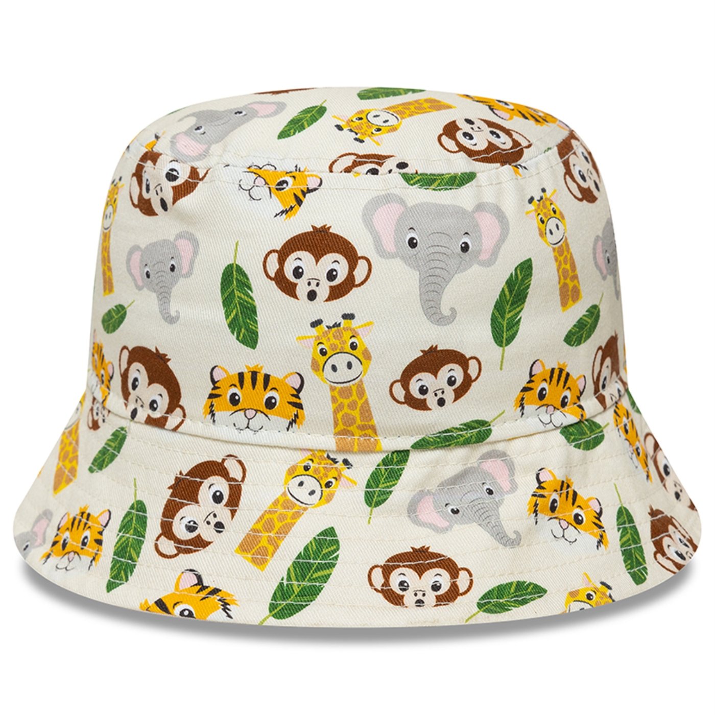 Chapeu New Era Bucket Infantil Animal Icon Bege 3