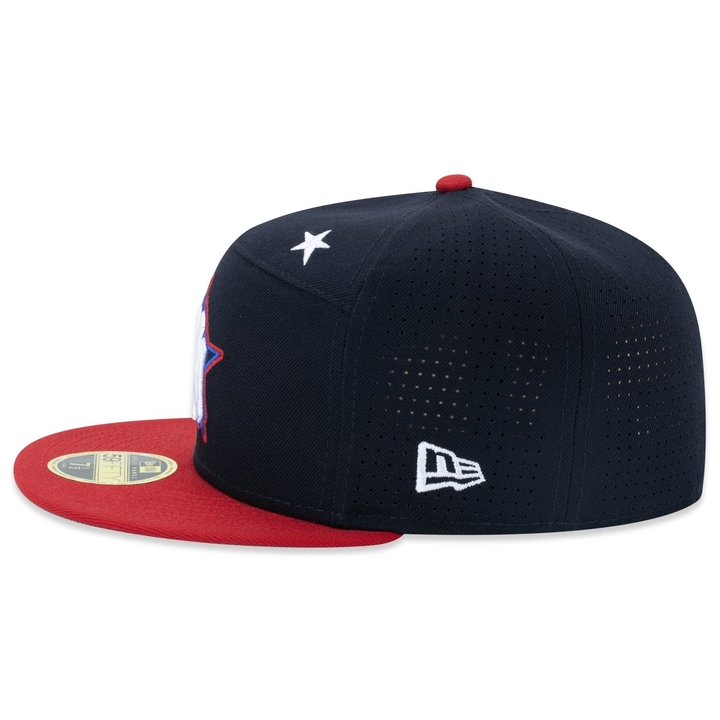 Bone New Era 59FIFTY Fitted Split Panel 2025 All-Star Game Workout New York Yankees Marinho 6