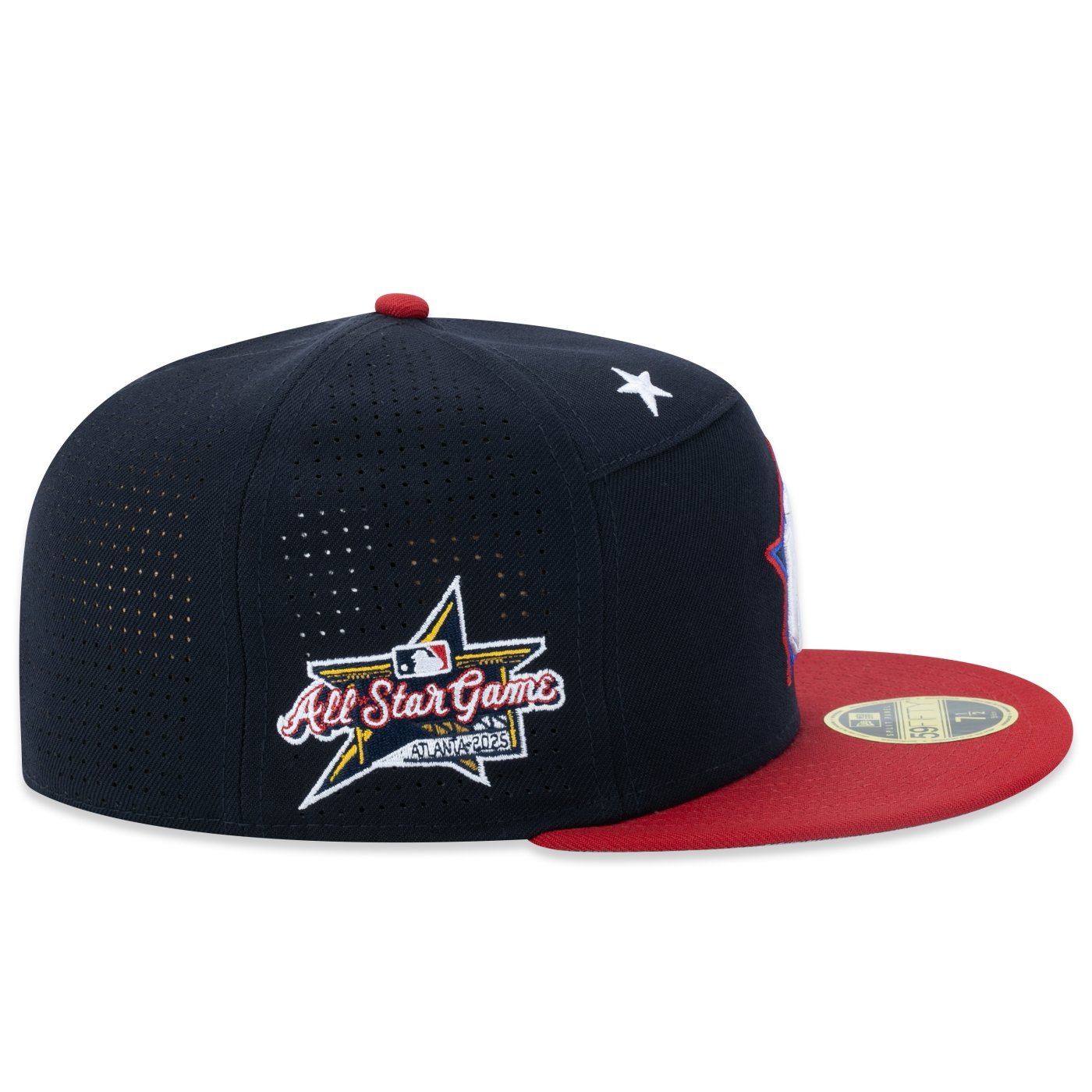 Bone New Era 59FIFTY Fitted Split Panel 2025 All-Star Game Workout New York Yankees Marinho 7