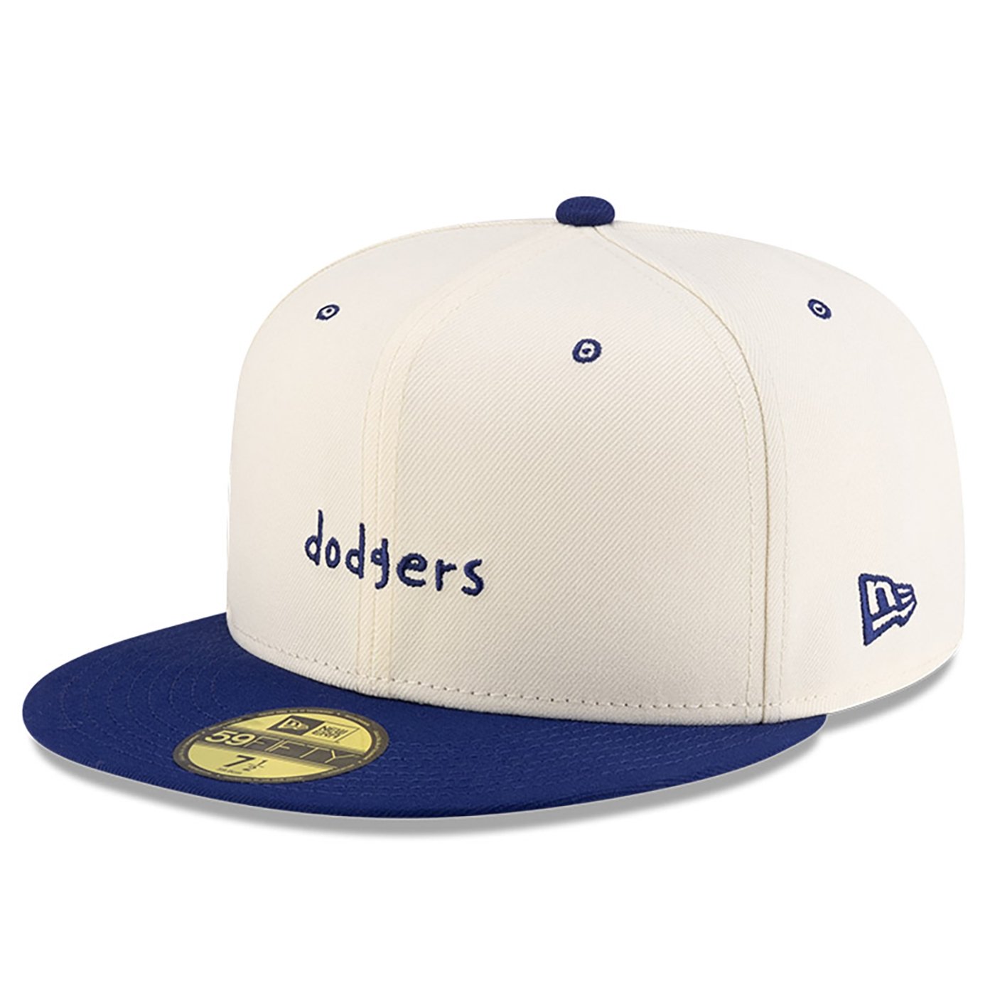 Bone New Era 59FIFTY Fitted Micah Johnson x Los Angeles Dodgers Script MLB