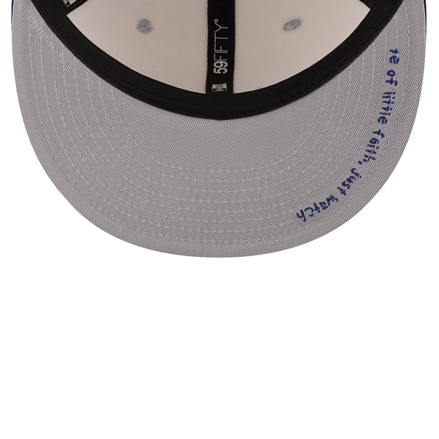 Bone New Era 59FIFTY Fitted Micah Johnson x Los Angeles Dodgers Script MLB Off White/Azul 6