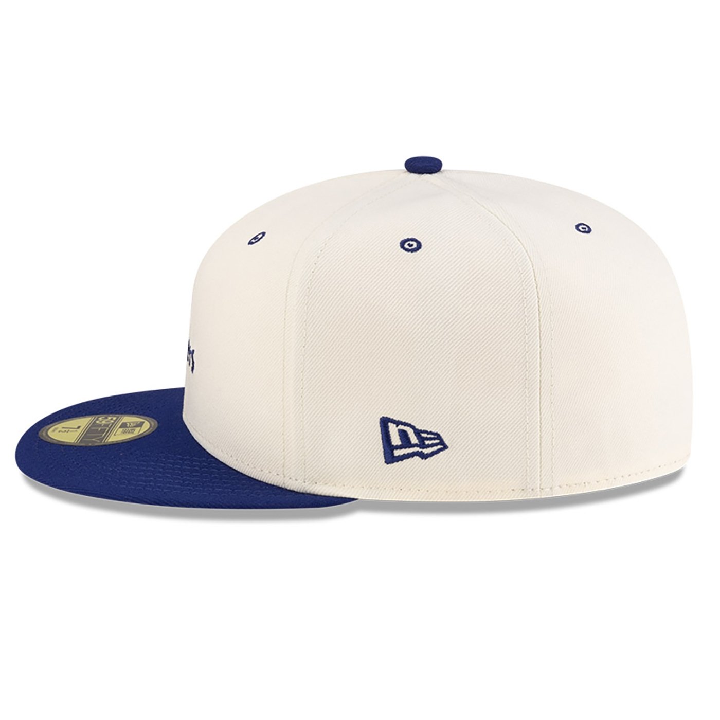 Bone New Era 59FIFTY Fitted Micah Johnson x Los Angeles Dodgers Script MLB Off White/Azul 7