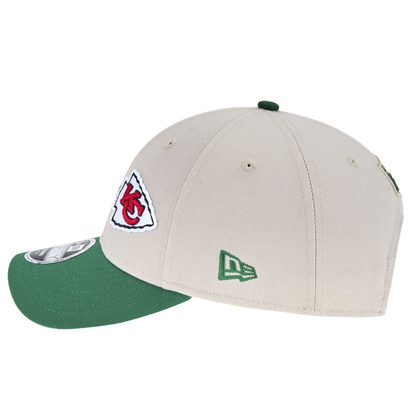 Bone New Era 9FORTY M-Crown Chargers x Chief NFL Game 2025 Bege/Verde