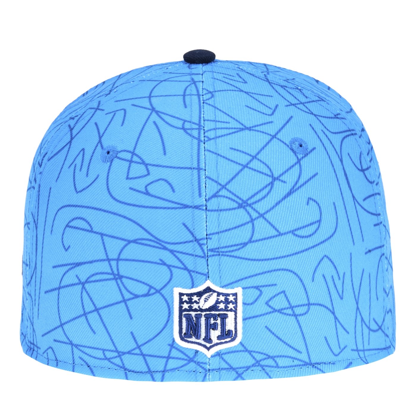 Bone New Era 59FIFTY Fitted Los Angeles Chargers NFL Game 2025 Azul 5