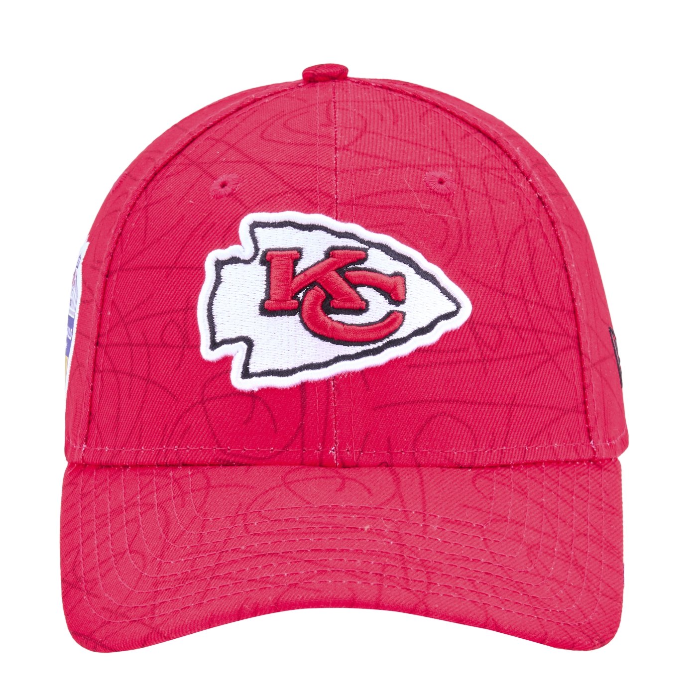 Bone New Era 9FORTY Kansas City Chiefs NFL Game 2025 Vermelho 2