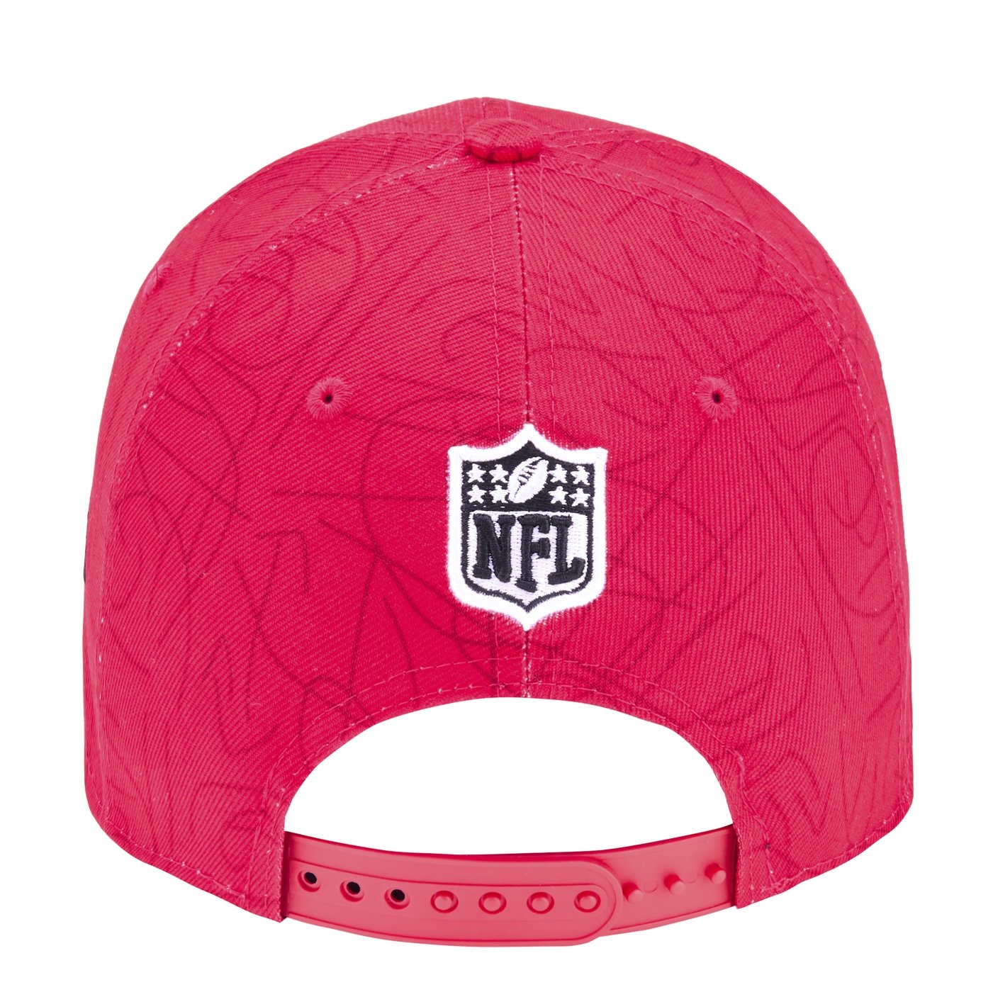 Bone New Era 9FORTY Kansas City Chiefs NFL Game 2025 Vermelho 5
