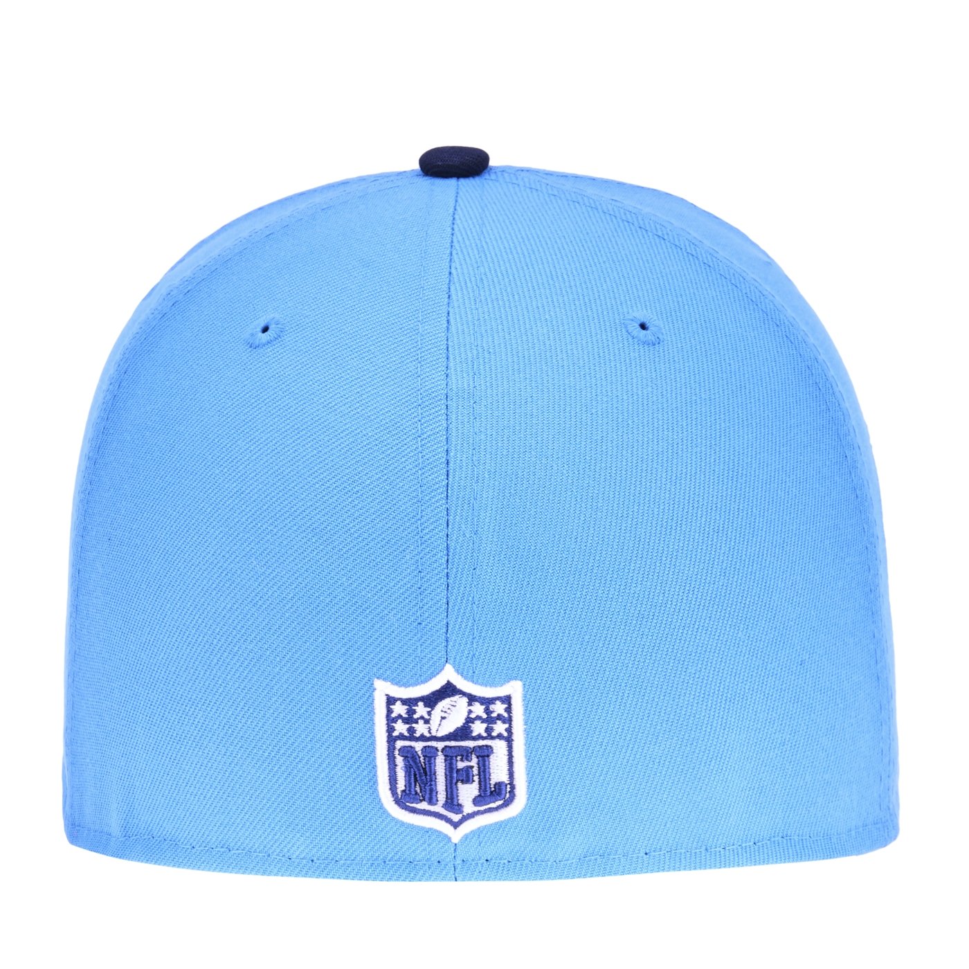 Bone New Era 59FIFTY Fitted Los Angeles Chargers NFL Game 2025 Off White/Azul 5