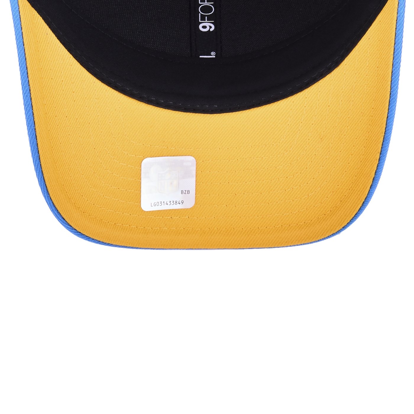 Bone New Era 9FORTY M-Crown Los Angeles Chargers NFL Game 2025 Cinza 6