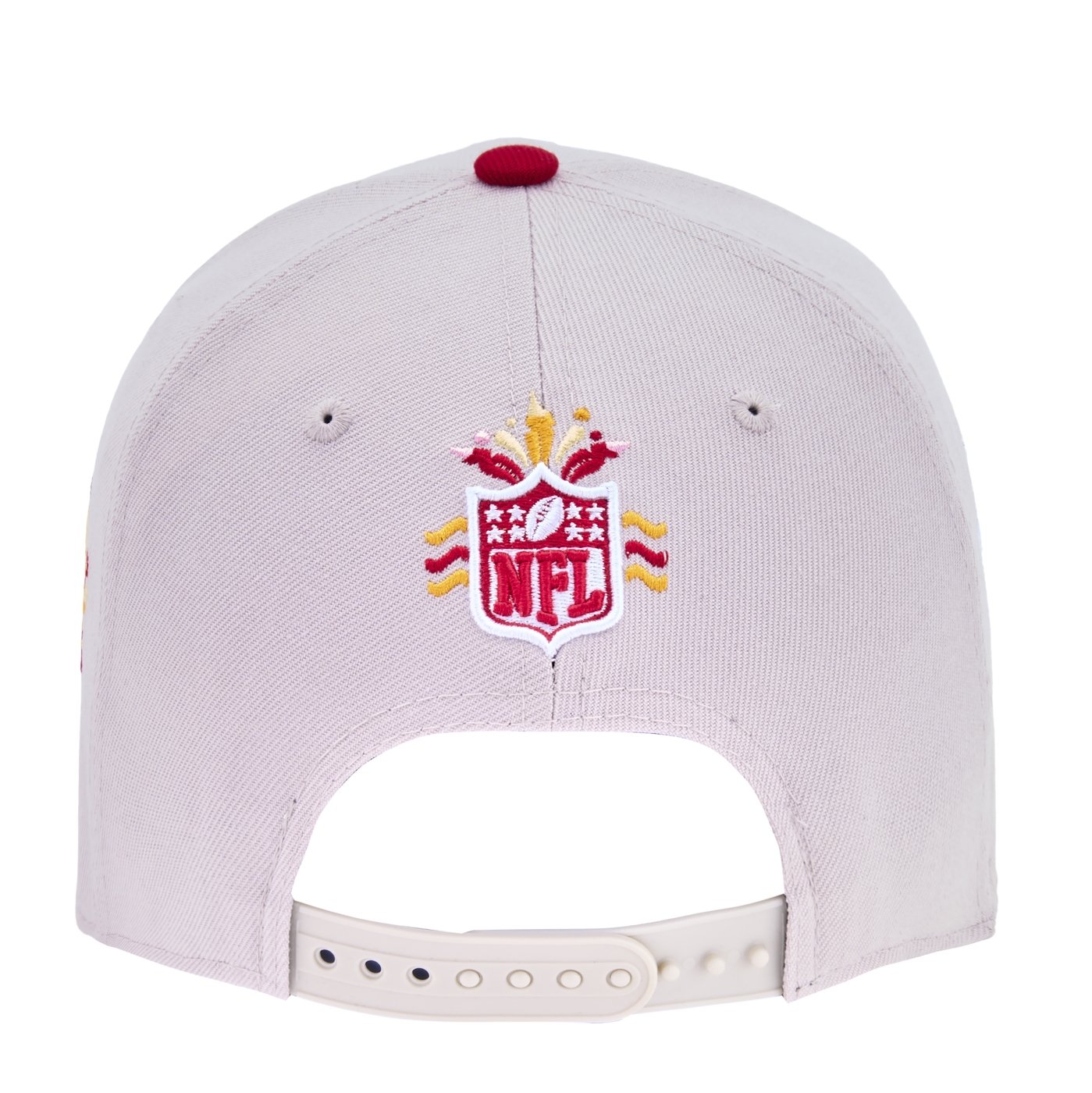 Bone New Era 9FORTY Kansas City Chiefs NFL Game 2025 Cinza 5