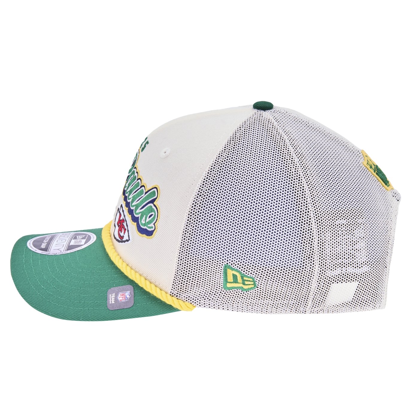 Bone New Era 9SEVENTY Stretch Snap NFL Game Sao Paulo Brasil 2025 Off White 7