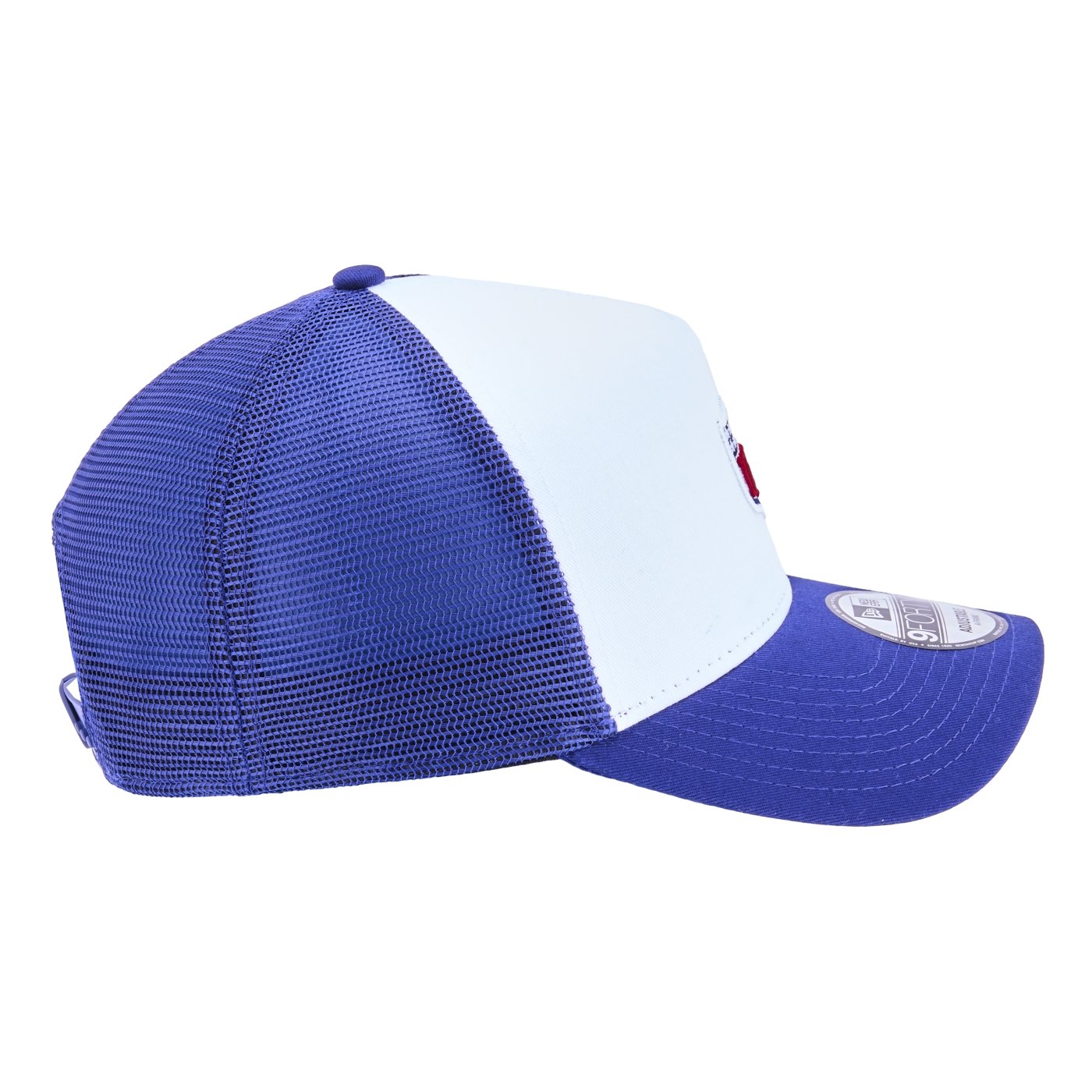 Bone New Era 9FORTY A-Frame Trucker NFL Game Sao Paulo 2025 Azul 4