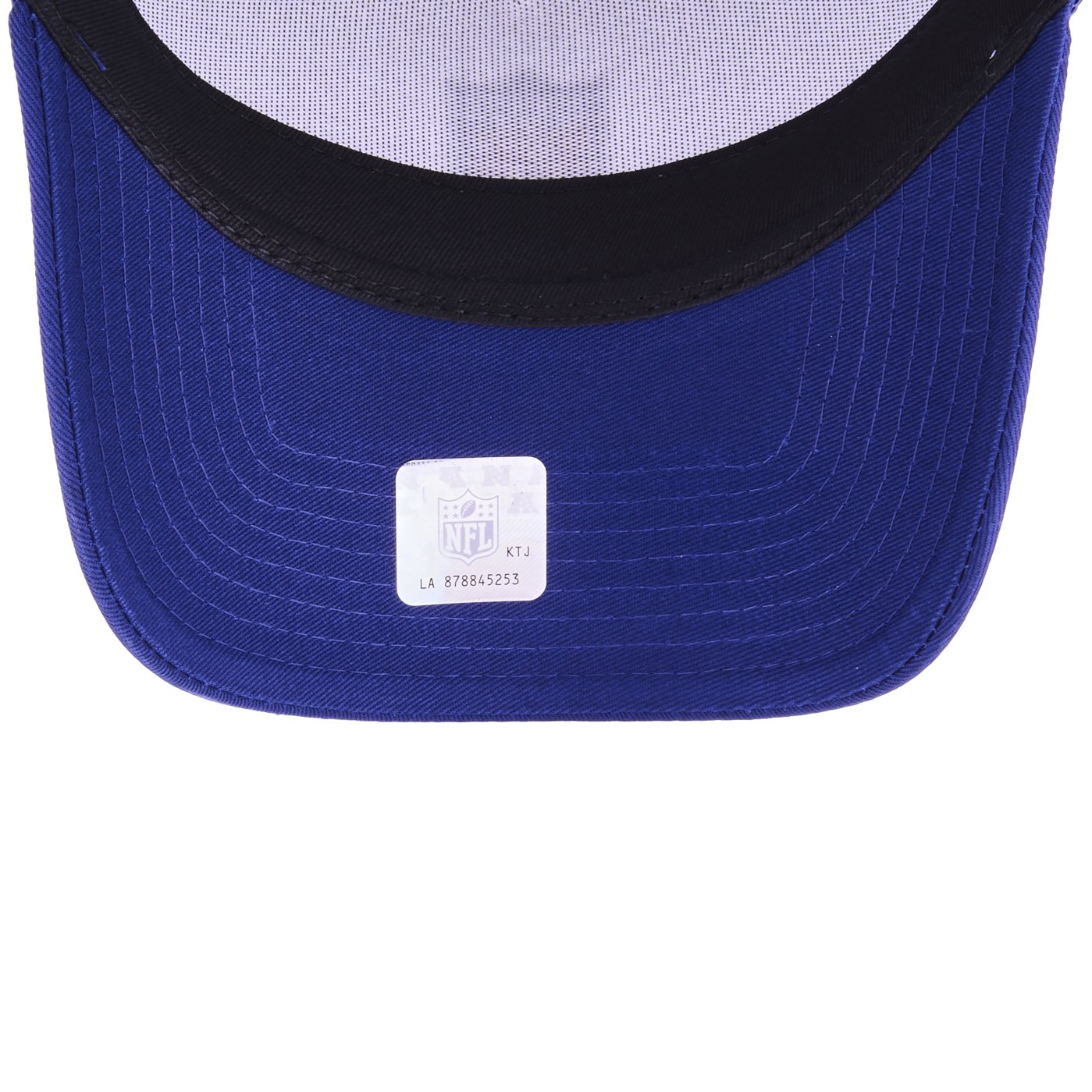 Bone New Era 9FORTY A-Frame Trucker NFL Game Sao Paulo 2025 Azul 6