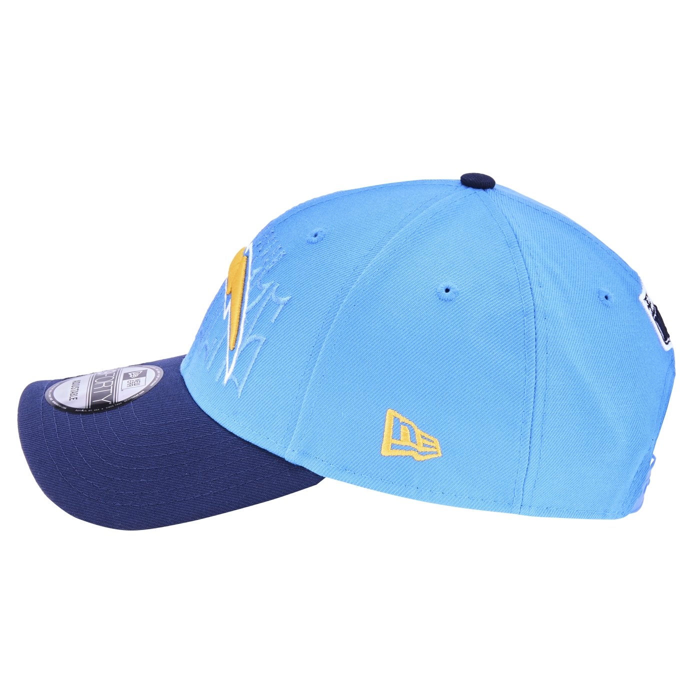 Bone New Era 9FORTY Los Angeles Chargers NFL Game 2025 Azul 7