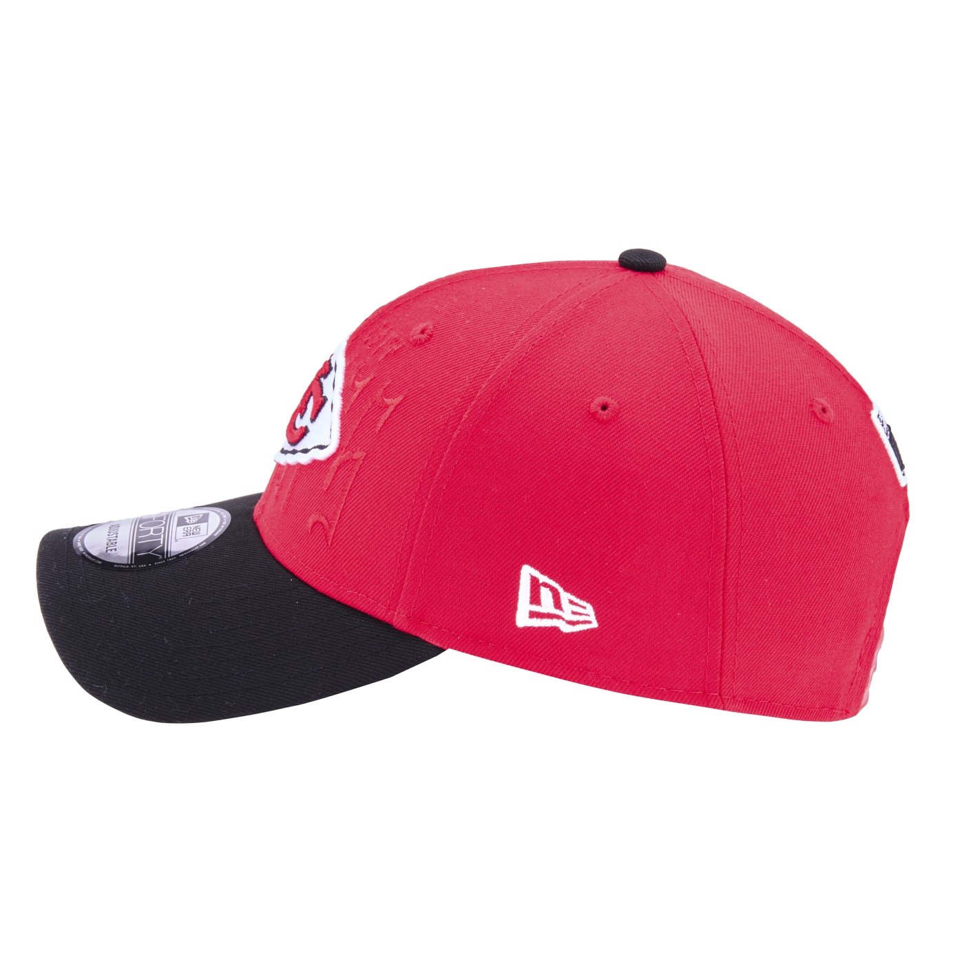 Bone New Era 9FORTY Kansas City Chiefs NFL Game 2025 Vermelho 7