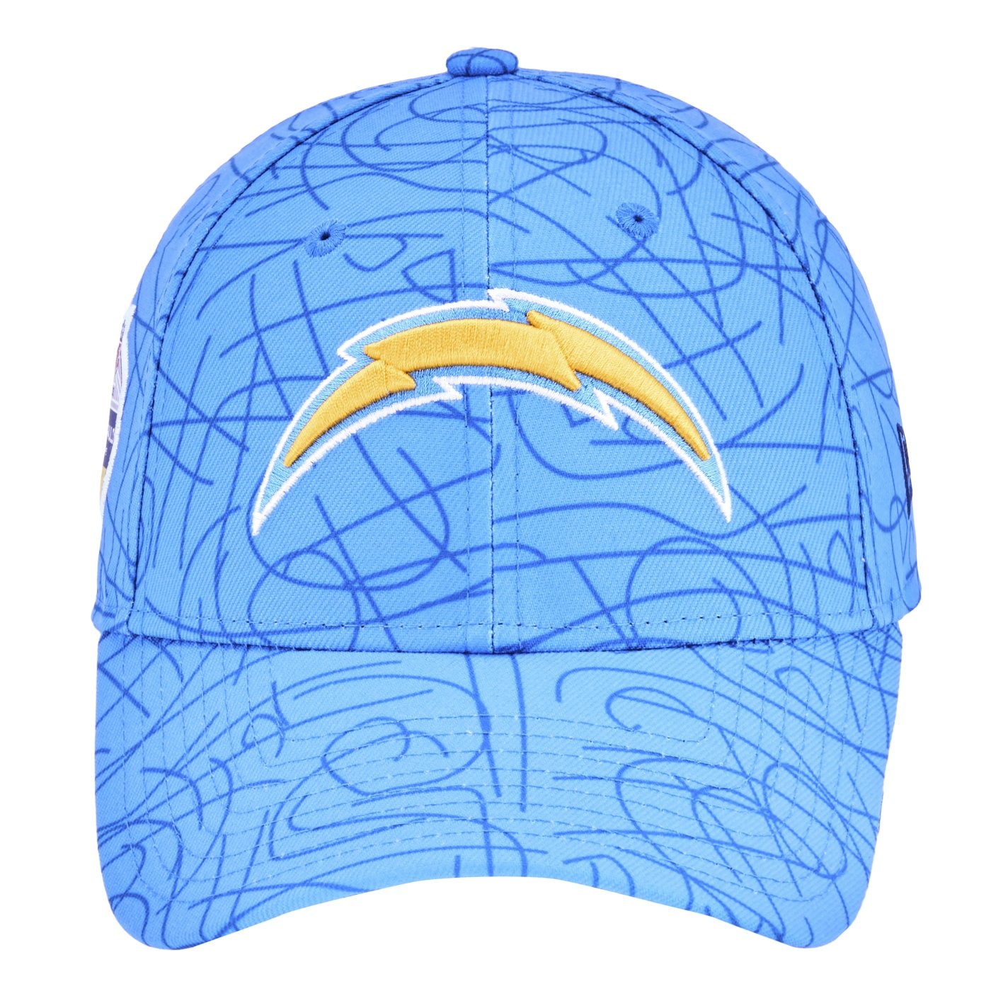 Bone New Era 9FORTY Los Angeles Chargers NFL Game 2025 Azul 2