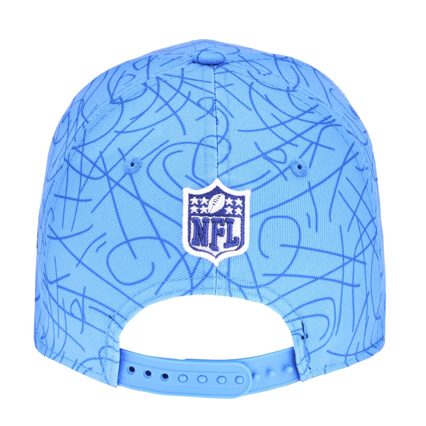 Bone New Era 9FORTY Los Angeles Chargers NFL Game 2025 Azul 5