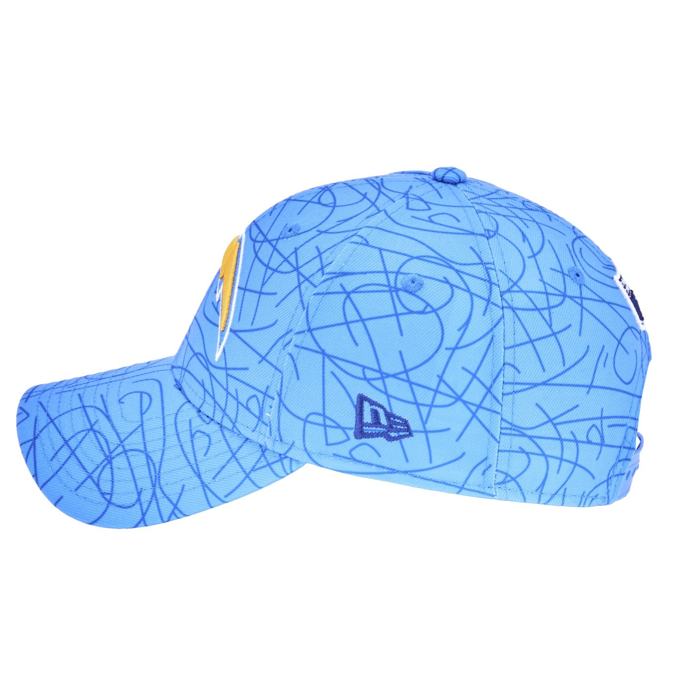 Bone New Era 9FORTY Los Angeles Chargers NFL Game 2025 Azul 7