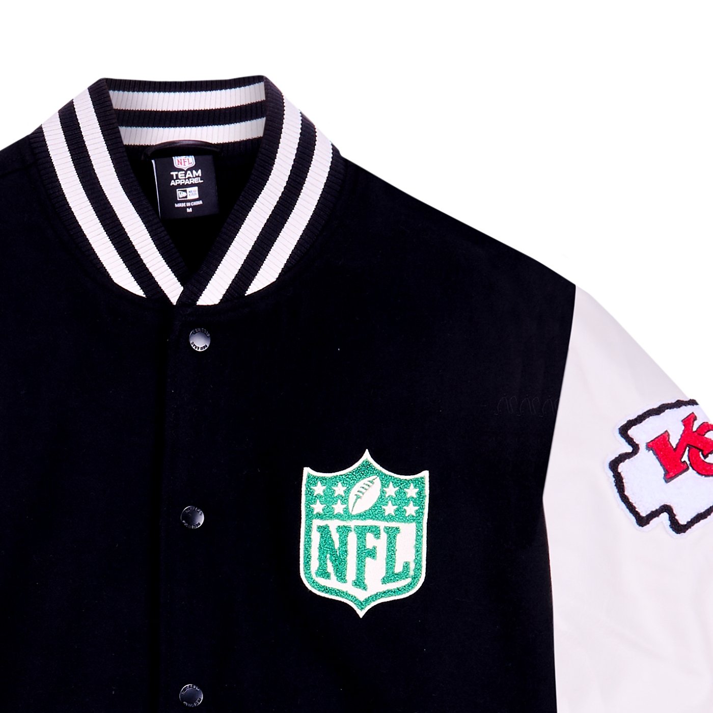 Jaqueta New Era Chargers X Chiefs NFL Game 2025 Preto 5
