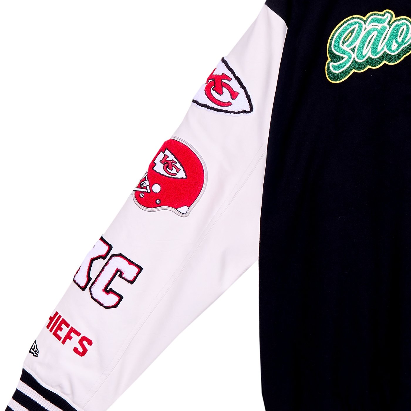 Jaqueta New Era Chargers X Chiefs NFL Game 2025 Preto 8