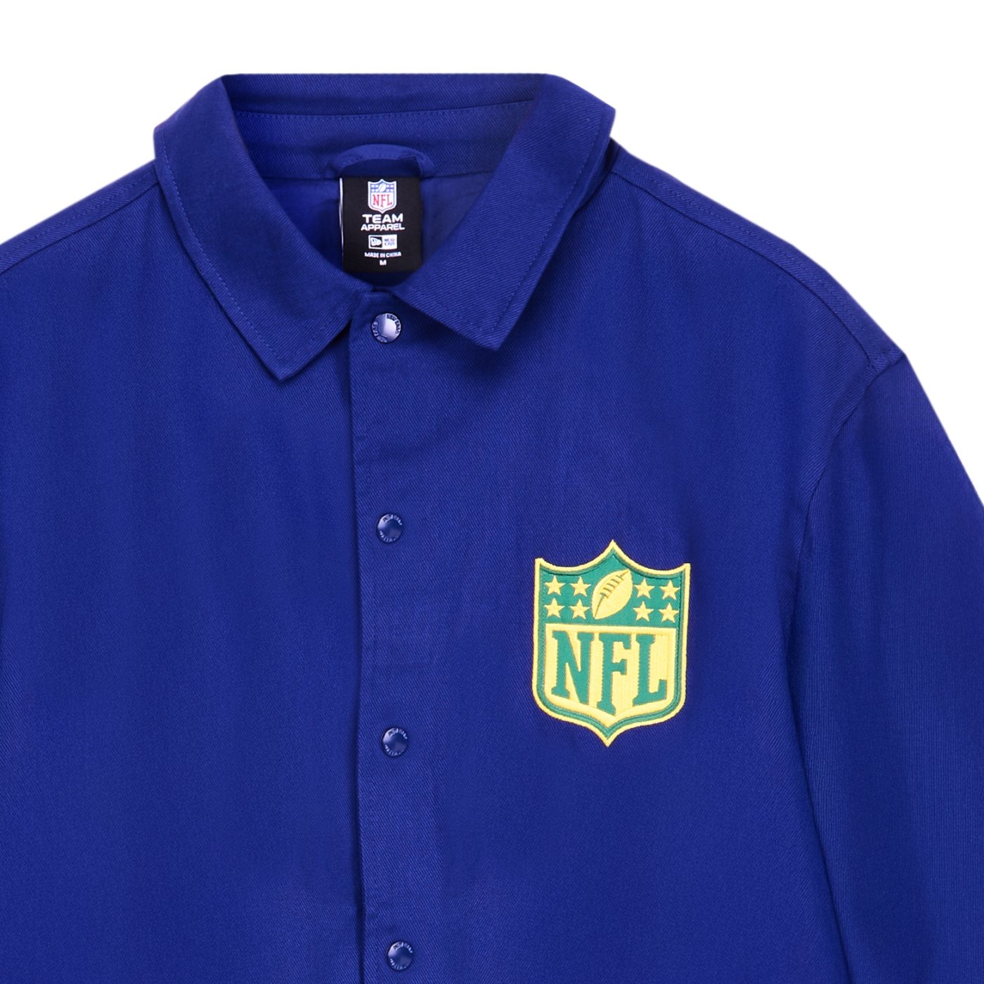 Jaqueta New Era Coach NFL Game Sao Paulo Brasil 2025 Azul 2
