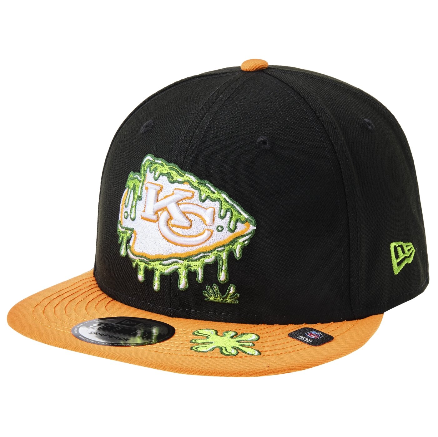 Bone New Era 9FIFTY NFL X Nickelodeon Slime Kansas City Chiefs