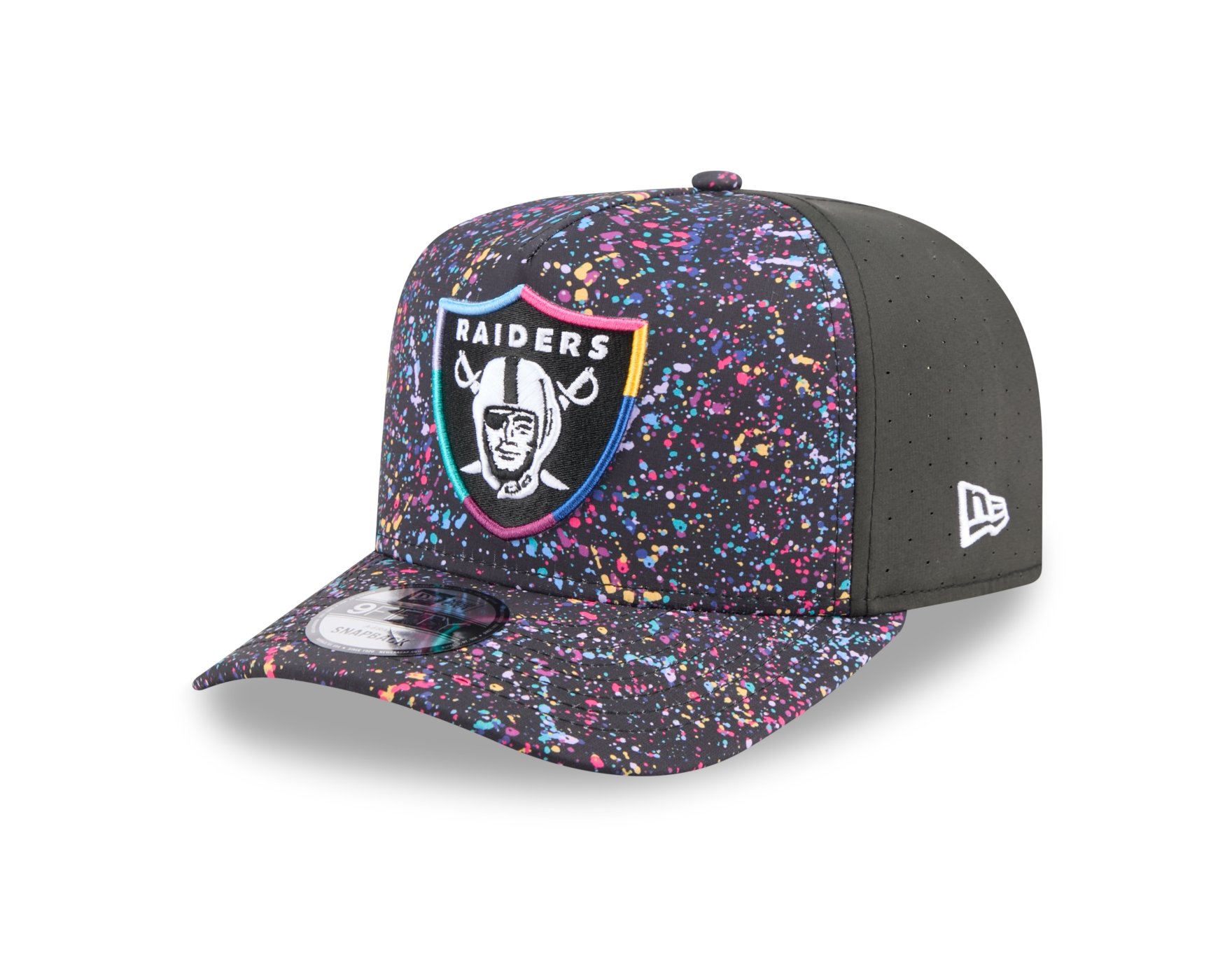 Bone New Era  9FIFTY A-Frame  Las Vegas Raiders NFL Preto