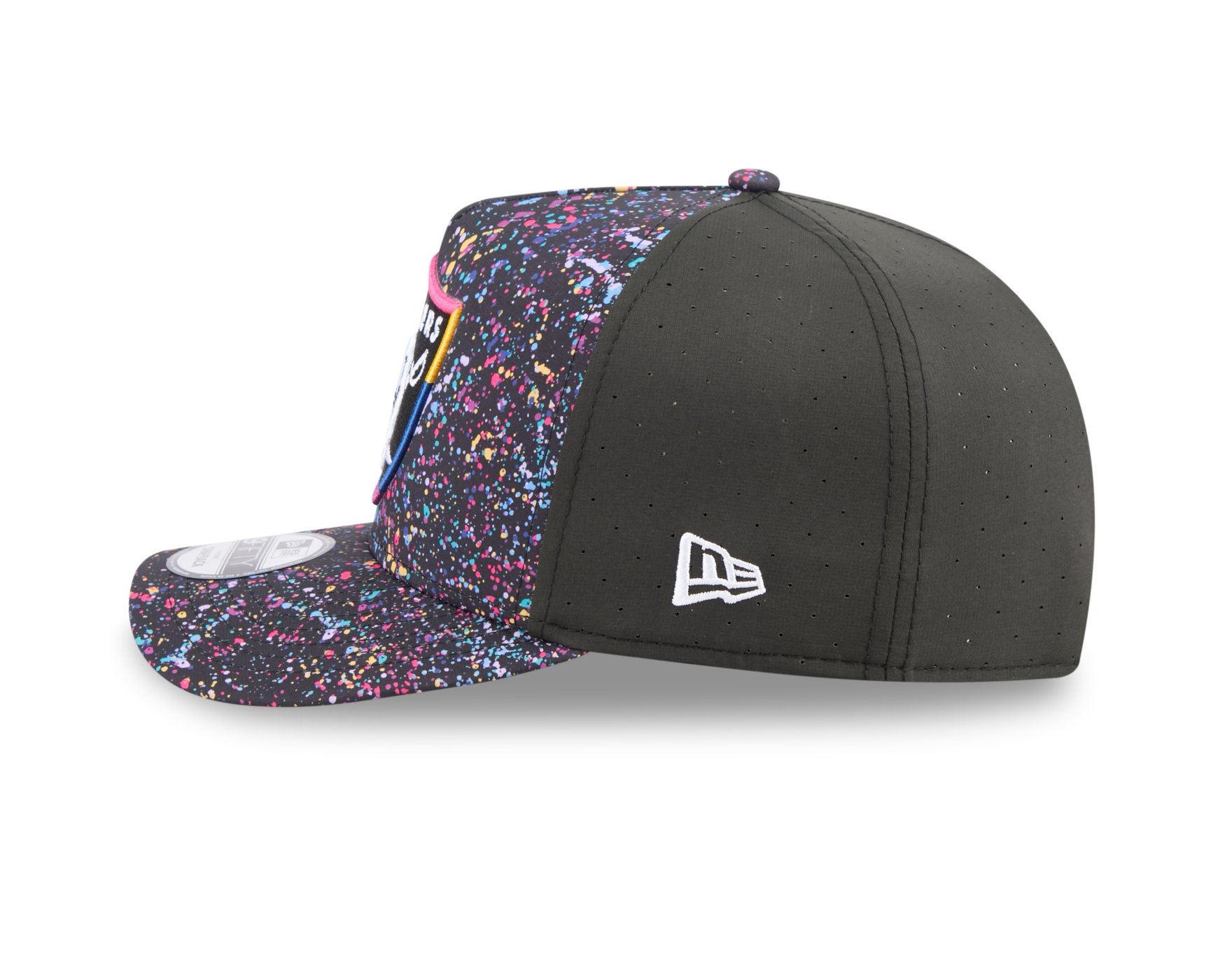 Bone New Era 9FIFTY A-Frame Las Vegas Raiders NFL Preto Cinza 5