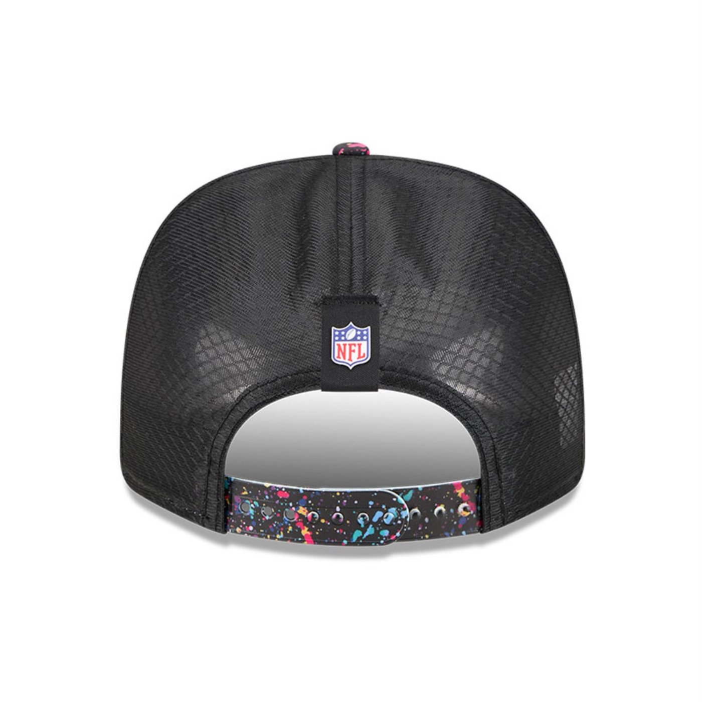 Bone New Era 9SEVENTY Strtch Snap Kansas City Chiefs NFL Preto Preto 5