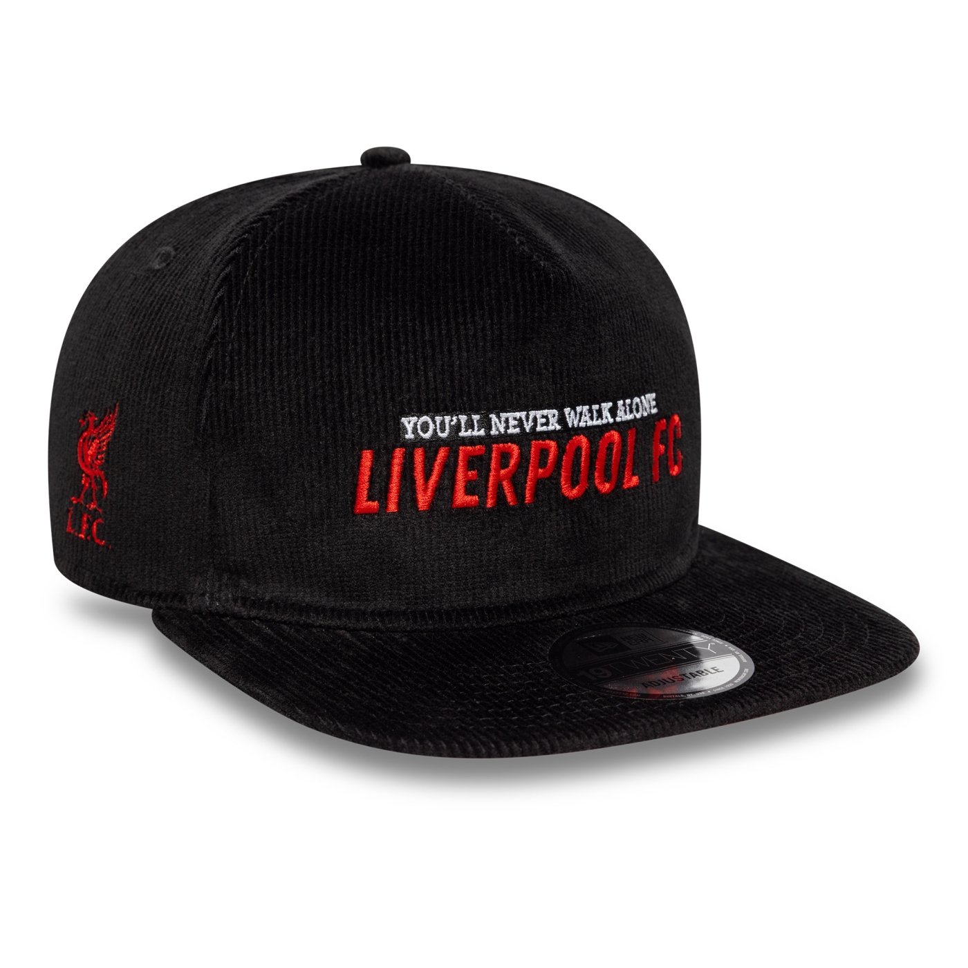 Bone New Era 19twenty Liverpool Fc Fall 2025 Injection Preto Preto 3