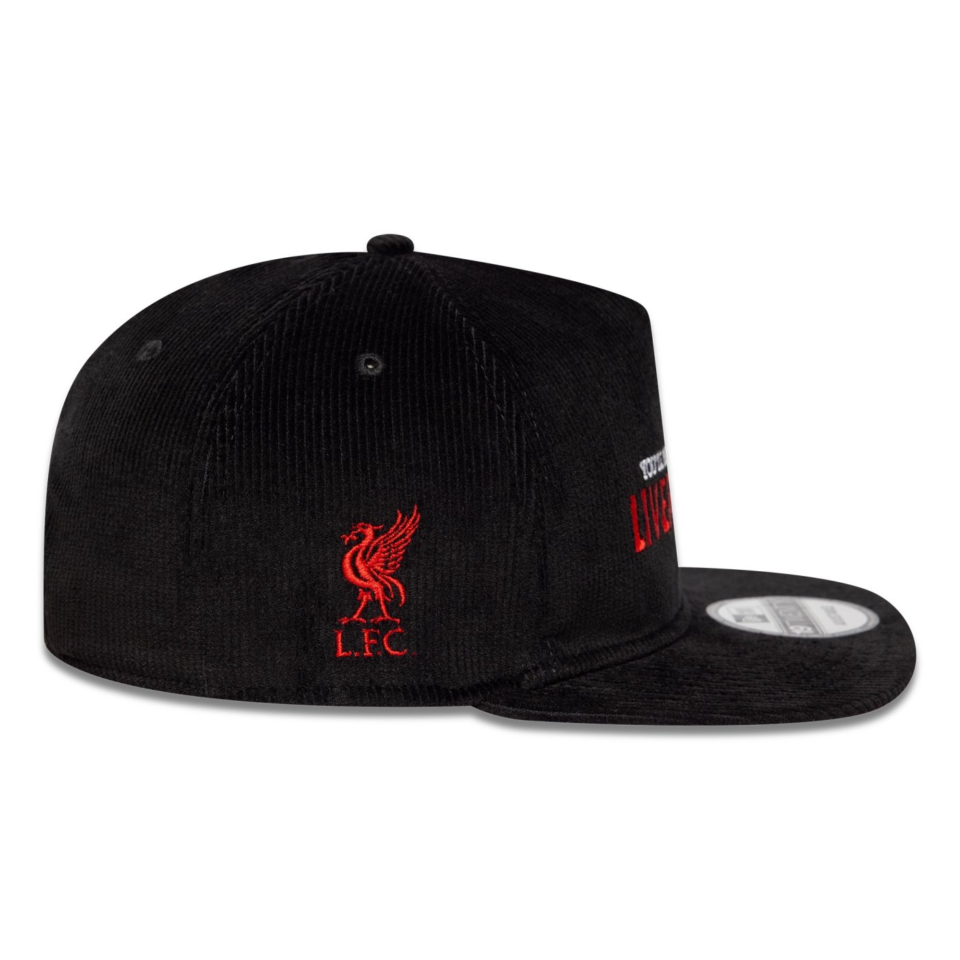 Bone New Era 19twenty Liverpool Fc Fall 2025 Injection Preto Preto 4