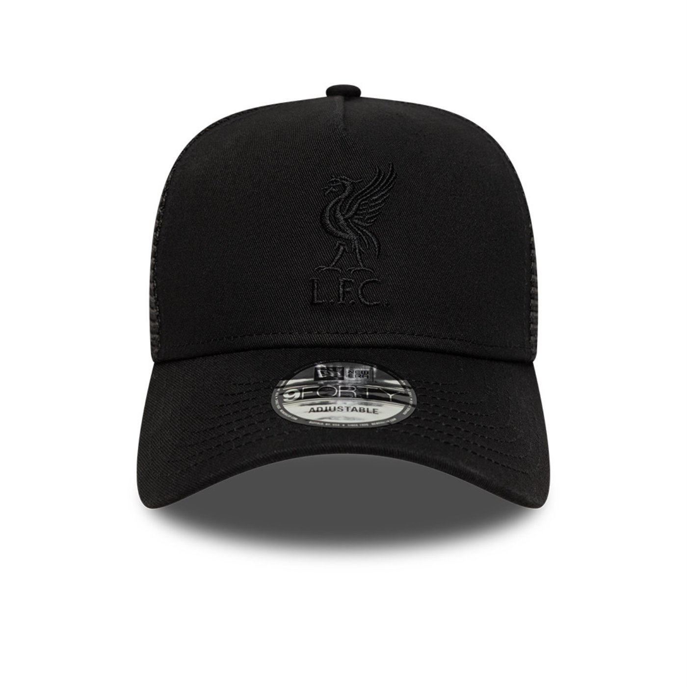 Bone New Era 9forty Liverpool Fc Fall 2025 Injection Preto Preto 3