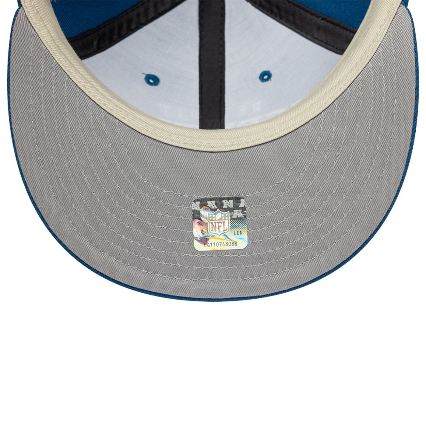 Bone New Era 9FIFTY RETRO CROWN Detroit Lions NFL Azul Azul 7