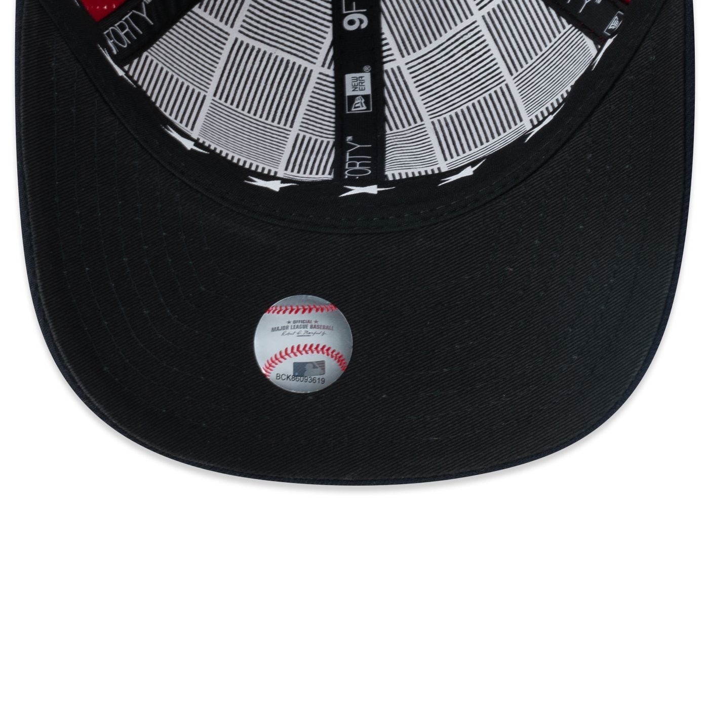 Bone New Era  9FORTY M-Crown Boston Red Sox MLB Vermelho Vermelho 5