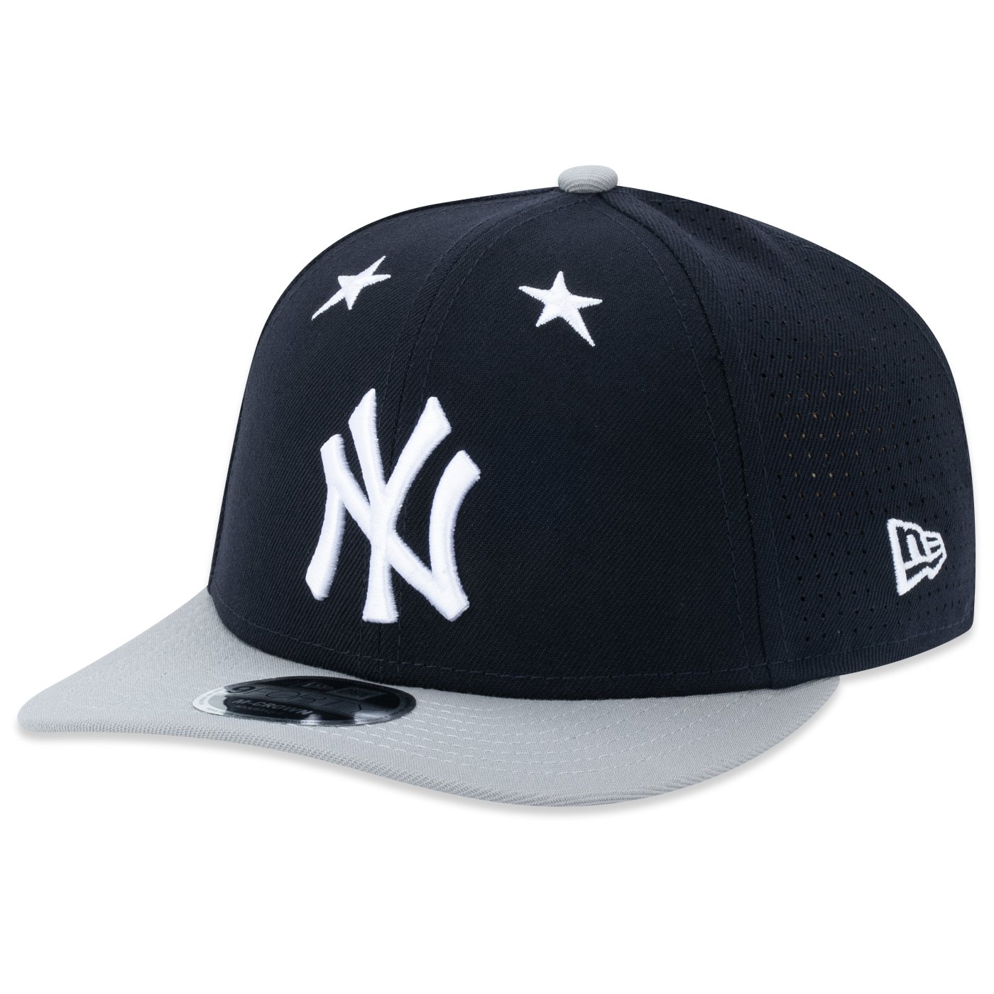 Bone New Era 9FORTY M-Crown New York Yankees MLB Marinho Azul Marinho 1