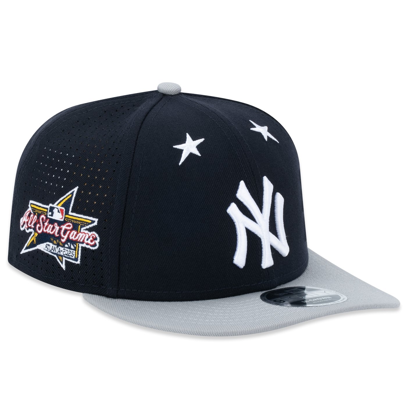 Bone New Era 9FORTY M-Crown New York Yankees MLB Marinho Azul Marinho 3