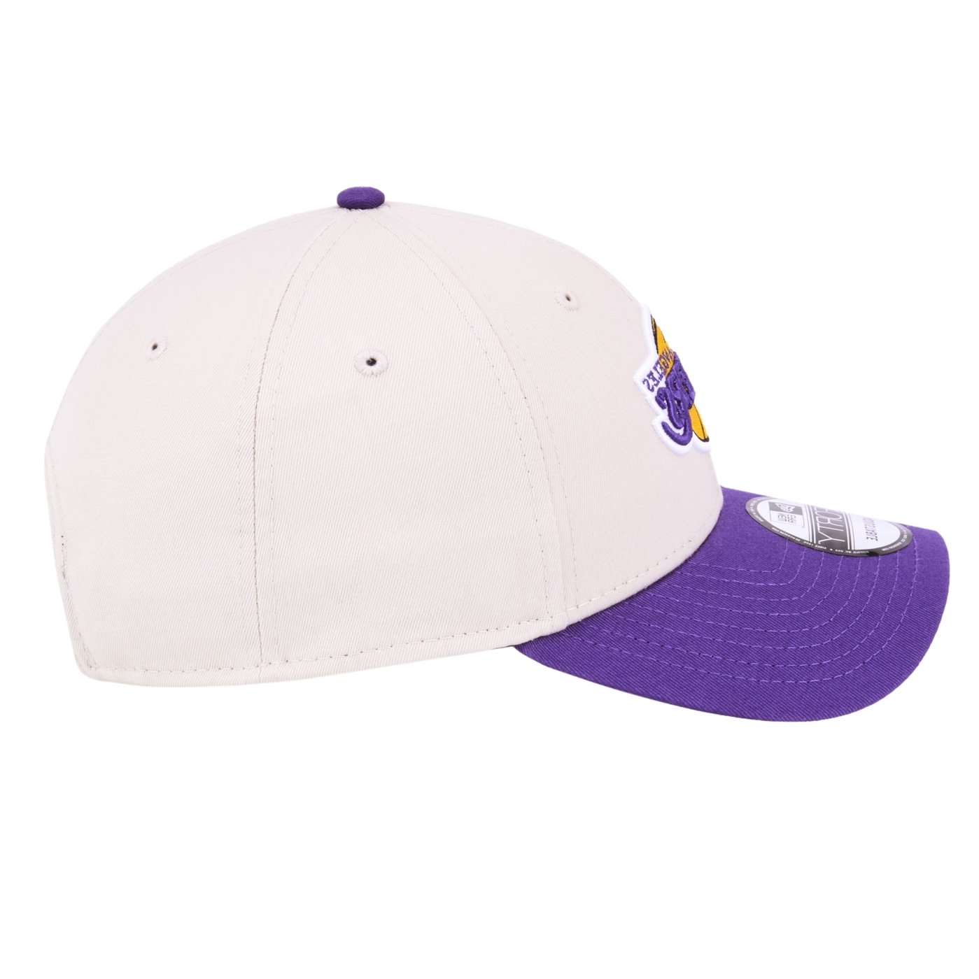 Bone New Era 9FORTY Los Angeles Lakers NBA Cinza Cinza 6