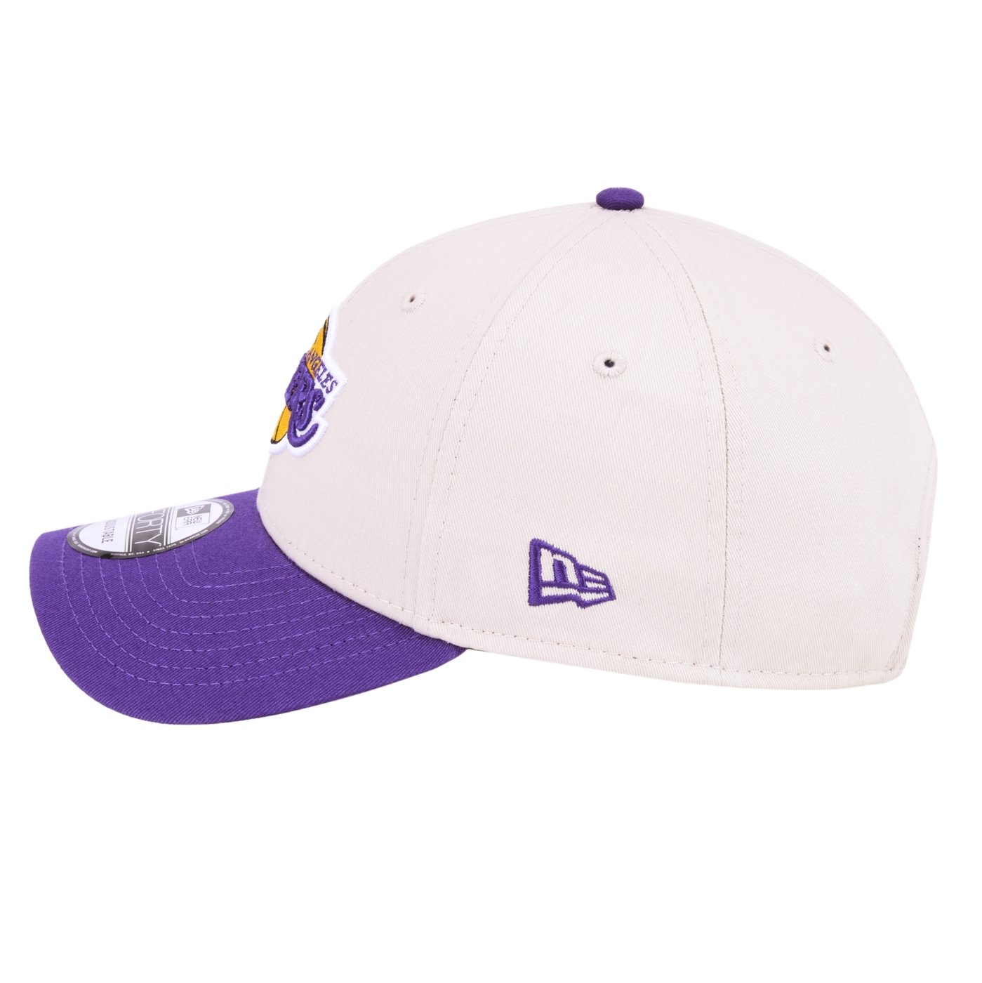 Bone New Era 9FORTY Los Angeles Lakers NBA Cinza Cinza 7