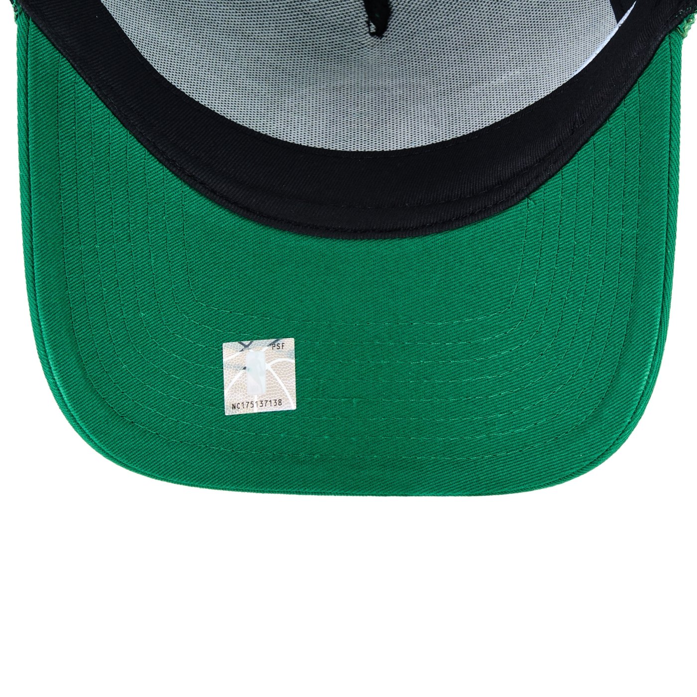 Bone New Era  9FORTY A-Frame Trucker Boston Celtics NBA Verde Verde 6