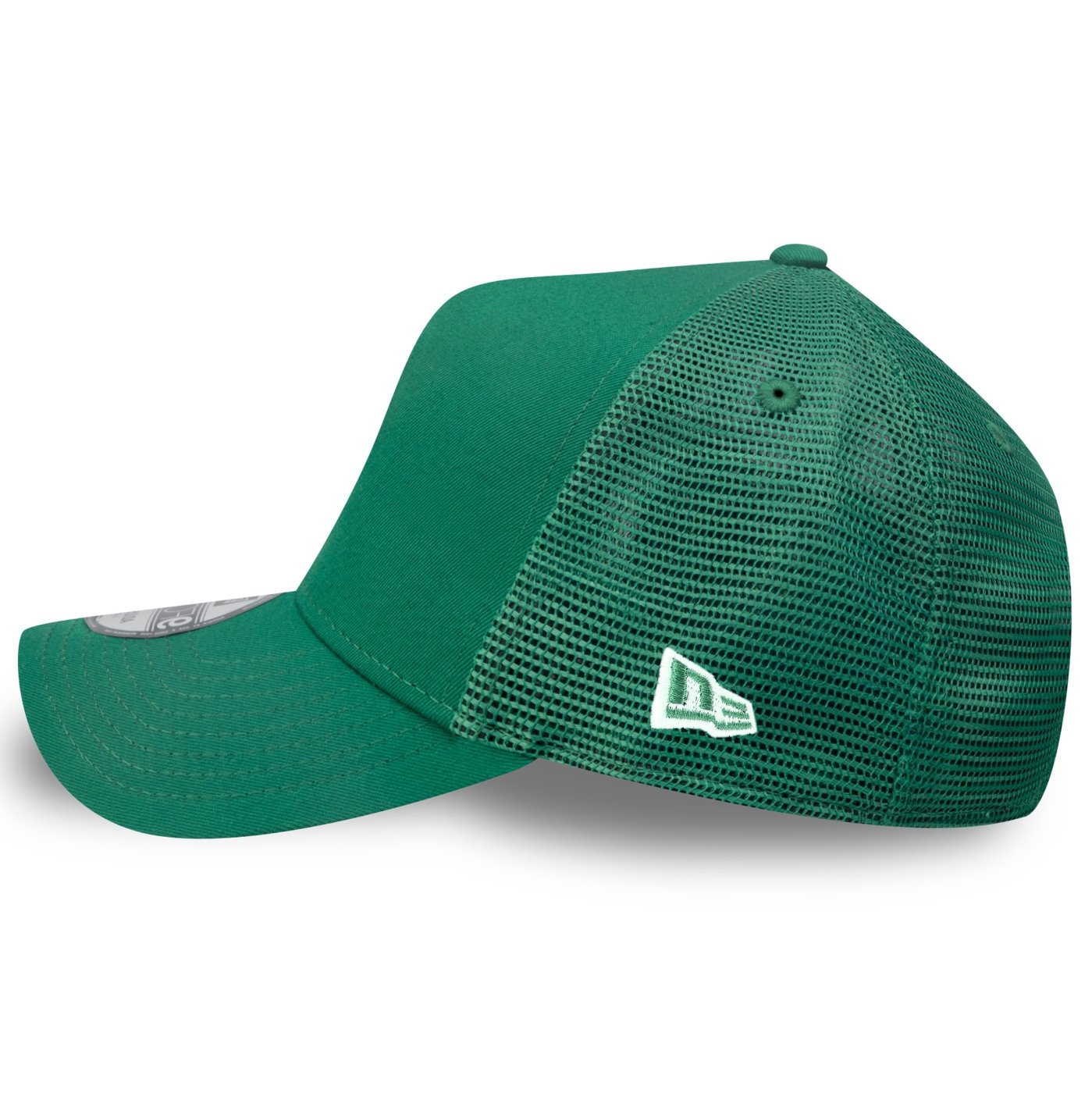 Bone New Era  9FORTY A-Frame Trucker Boston Celtics NBA Verde Verde 7