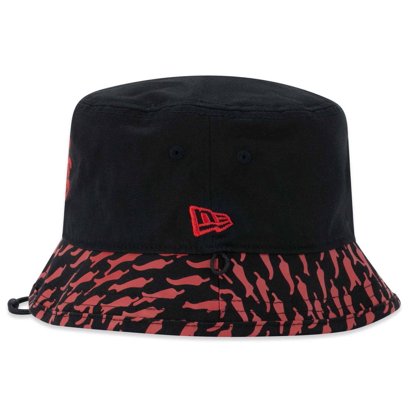 Chapeu New Era Bucket Dupla Face X Chilli Beans Preto Preto 4