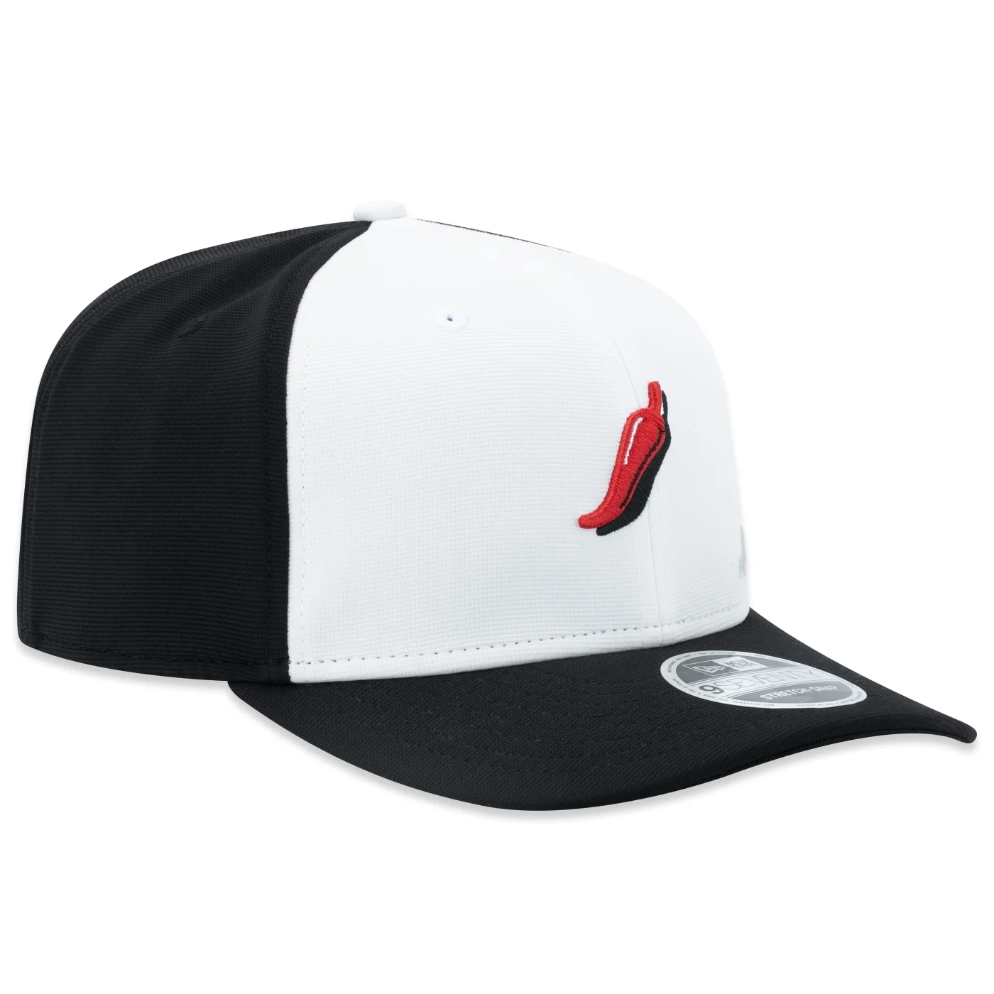 Bone New Era 9SEVENTY SN X Chilli Beans Preto Branco/Preto 3
