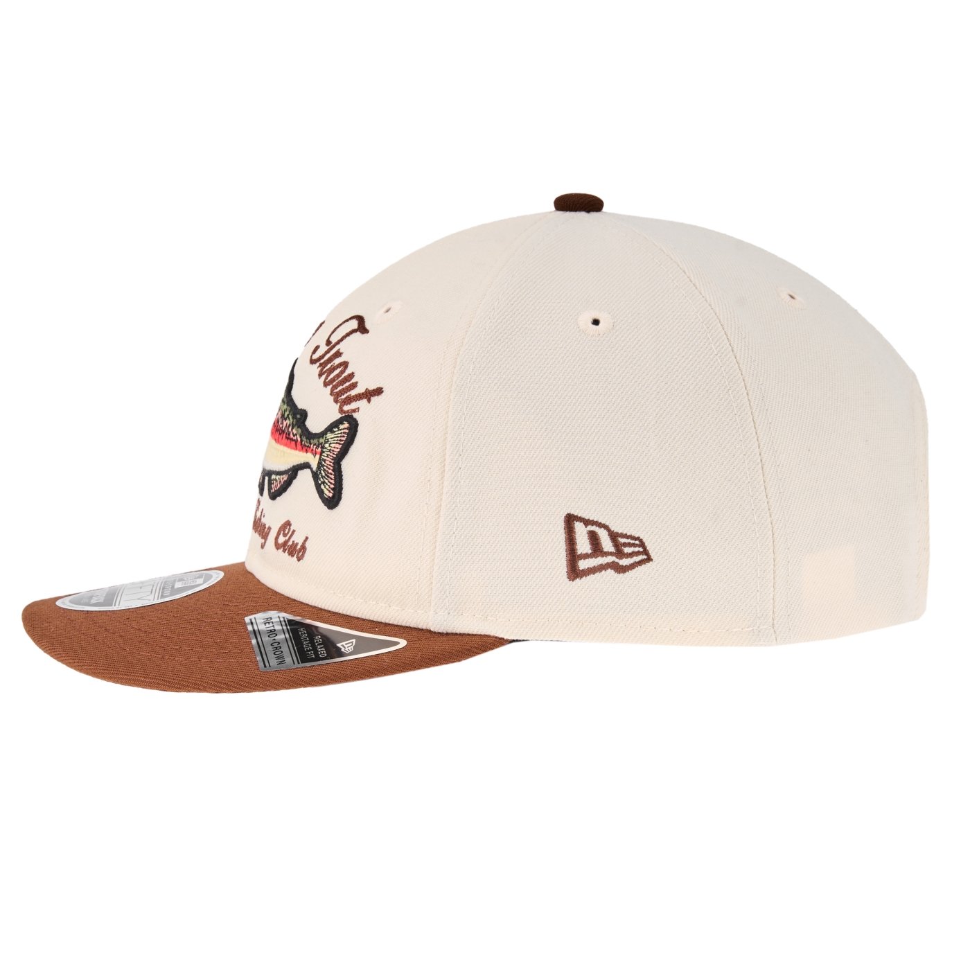 Bone New Era  9FIFTY Retro Crown  Branded Bege Bege 7