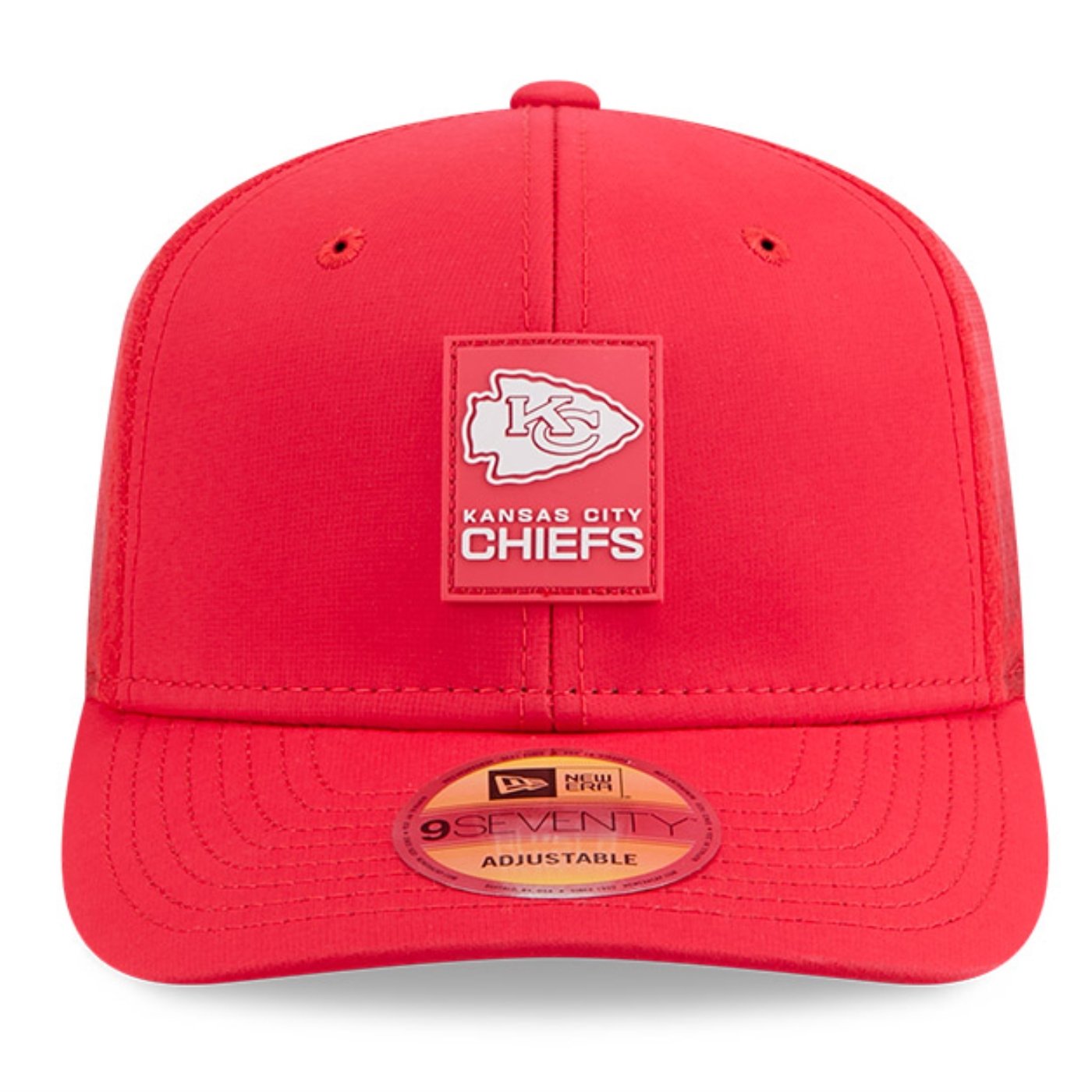 Bone New Era 9SEVENTY Kansas City Chiefs NFL Sideline Vermelho Vermelho 2