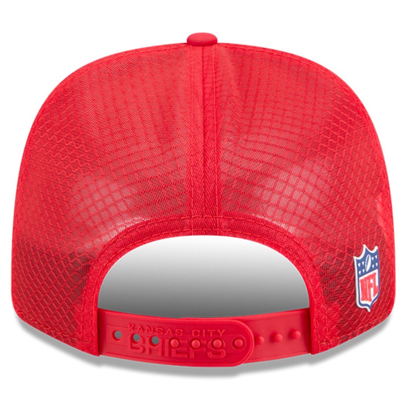 Bone New Era 9SEVENTY Kansas City Chiefs NFL Sideline Vermelho Vermelho 5
