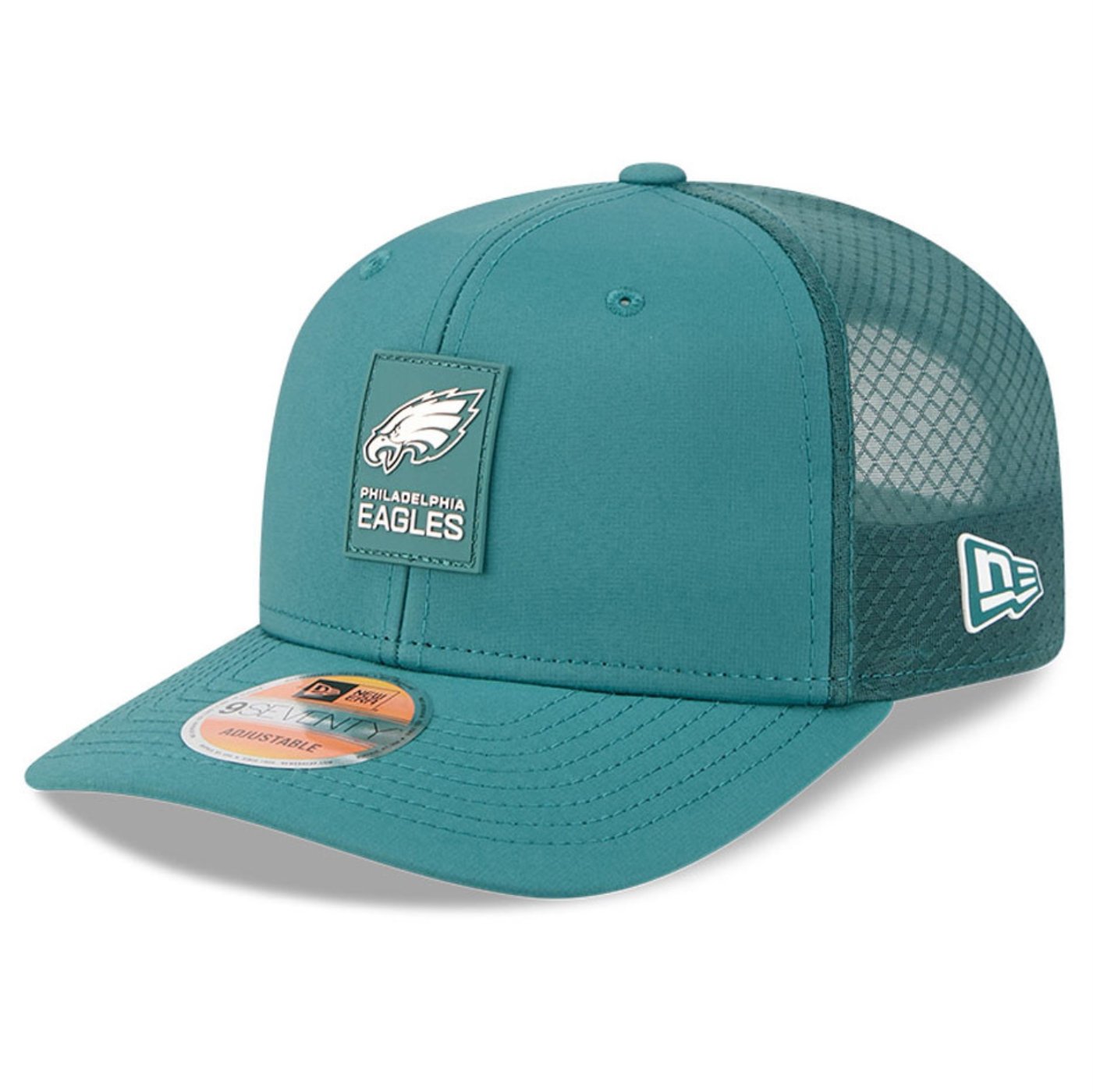 Bone New Era 9SEVENTY Philadelphia Eagles NFL Sideline Verde Verde 1