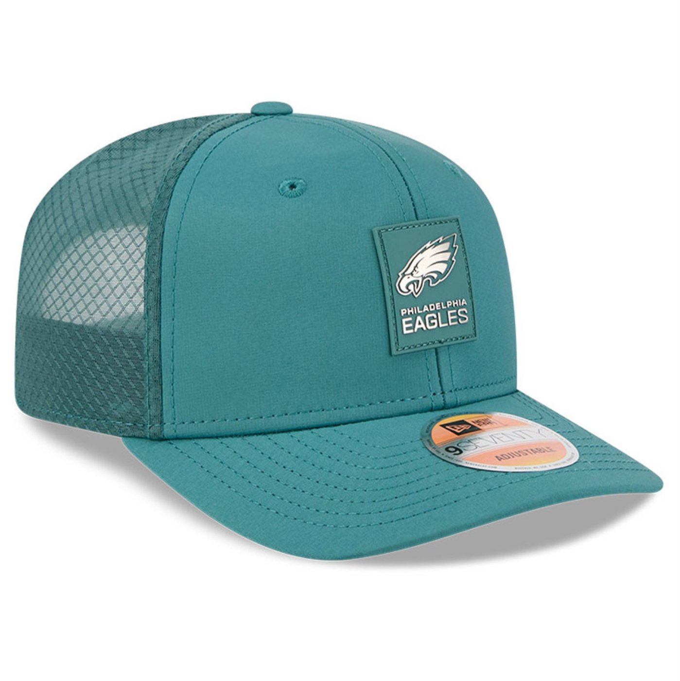 Bone New Era 9SEVENTY Philadelphia Eagles NFL Sideline Verde Verde 3