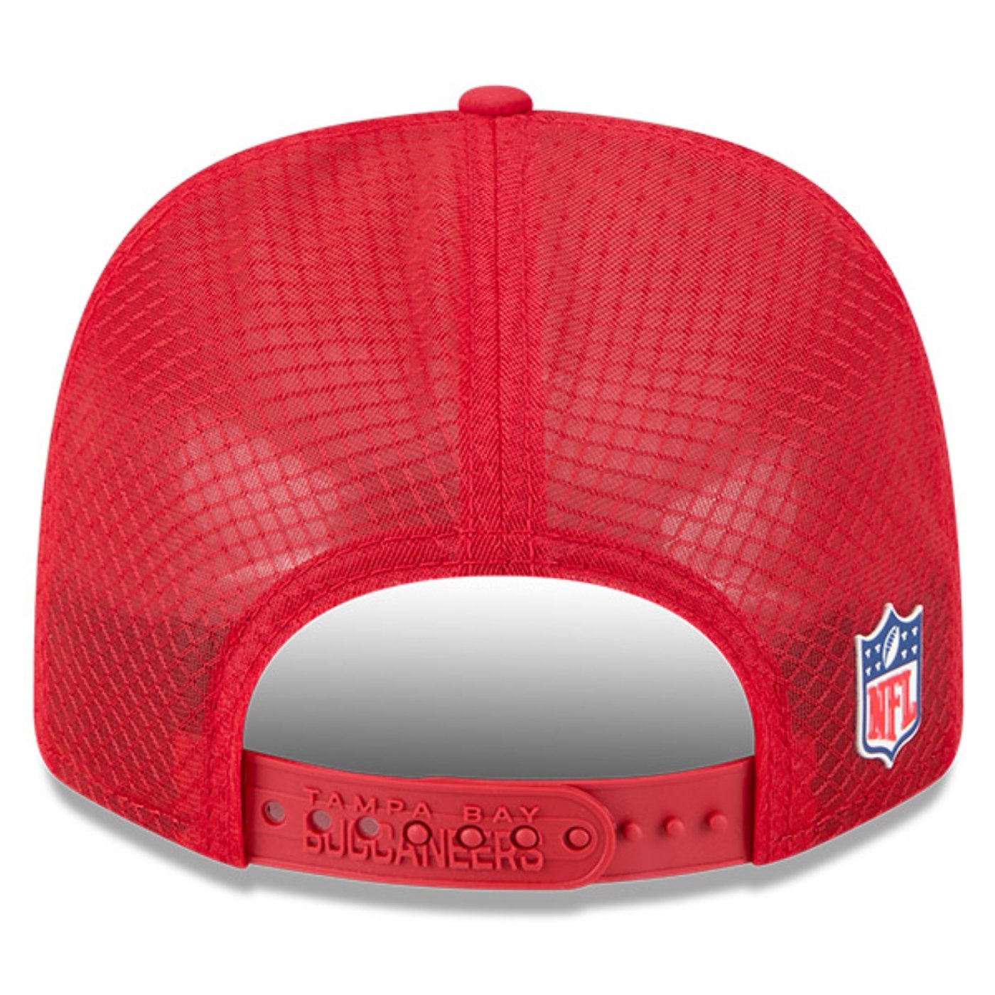 Bone New Era 9SEVENTY Tampa Bay Buccaneers NFL Sideline Vermelho